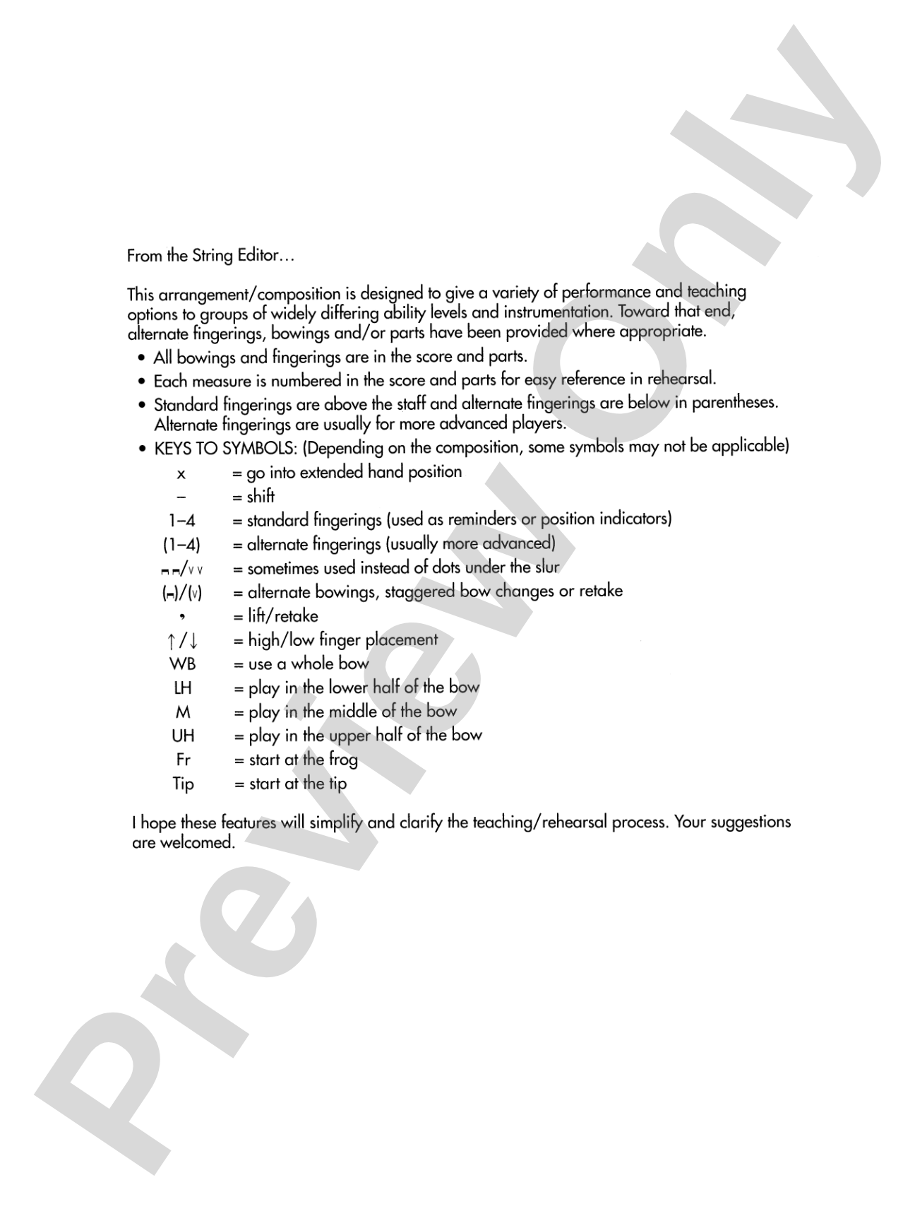 March from "Psalm 19": Full Orchestra Conductor Score & Parts