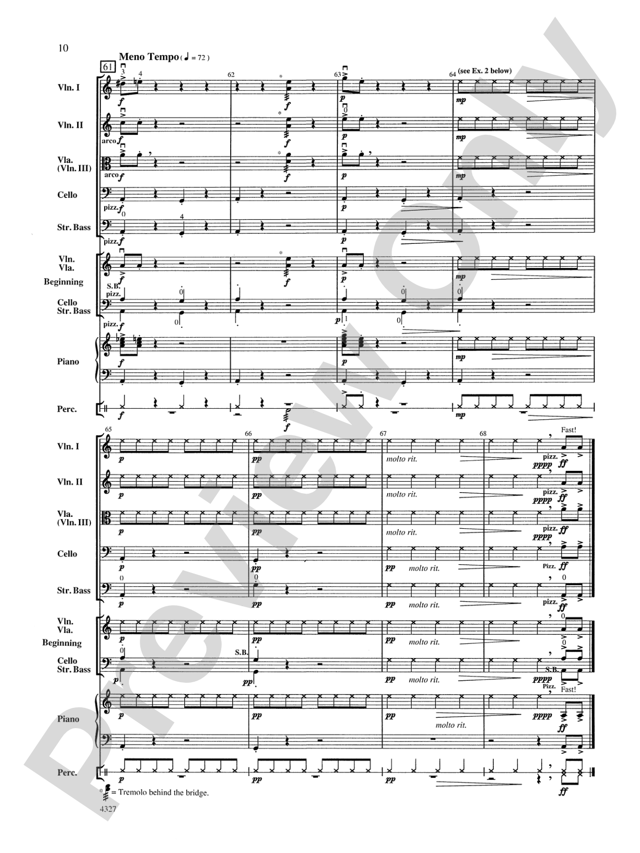 The Ghost of John: String Orchestra Conductor Score & Parts