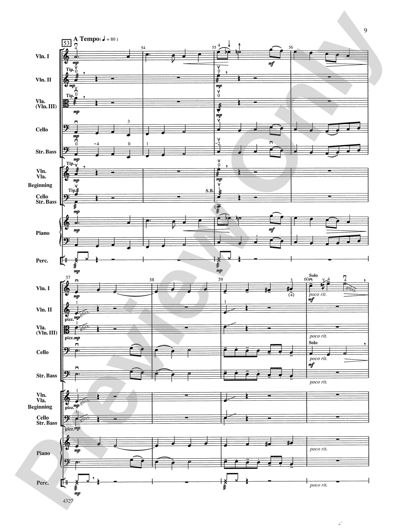 The Ghost of John: String Orchestra Conductor Score & Parts