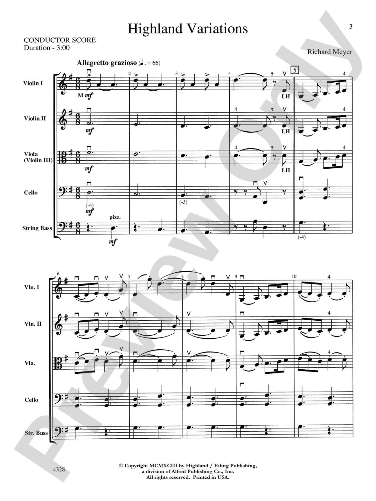 Highland Variations