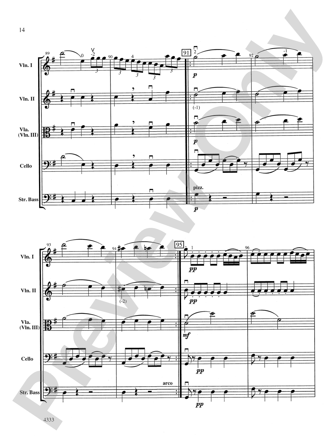 Overture from the Barber of Seville: String Orchestra Conductor Score & Parts