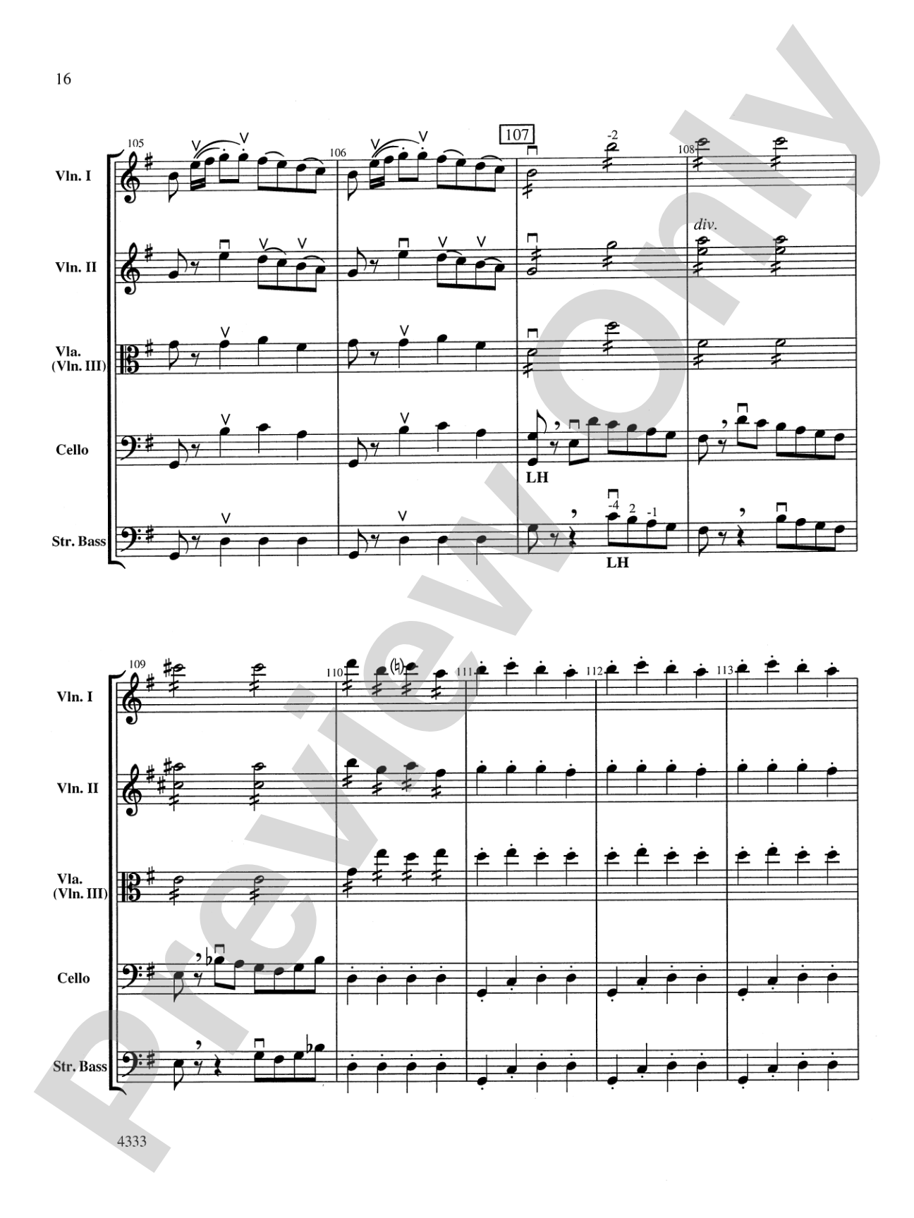 Overture from the Barber of Seville: String Orchestra Conductor Score & Parts