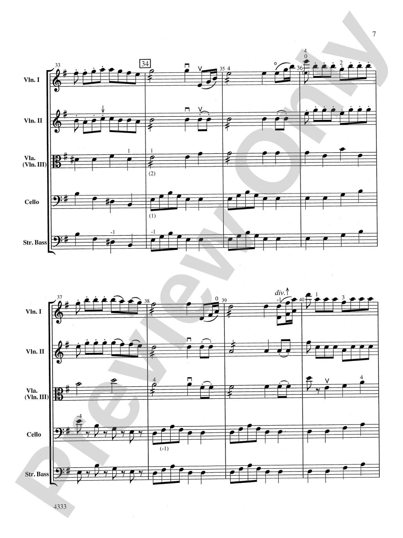 Overture from the Barber of Seville: String Orchestra Conductor Score & Parts