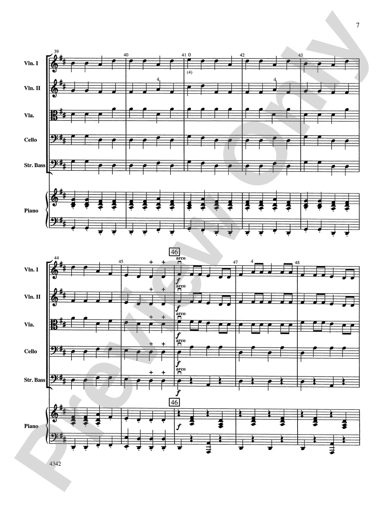 Cripple Creek: Score