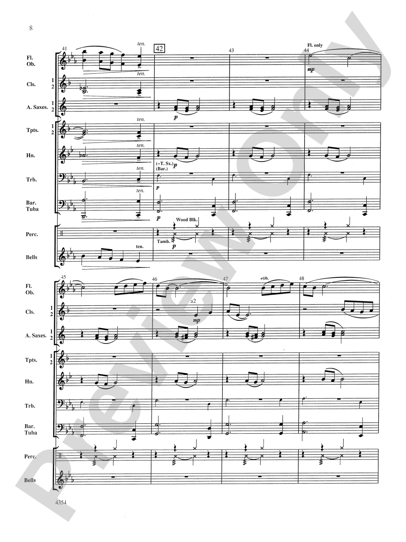 Grant County Celebration: Concert Band Conductor Score & Parts