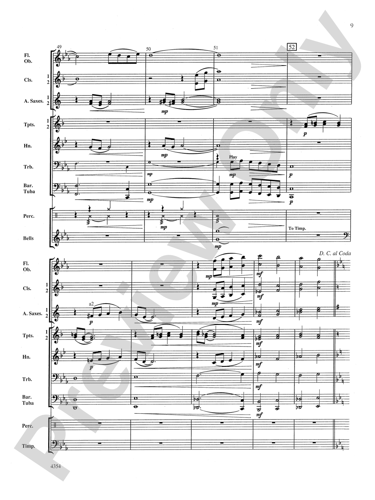 Grant County Celebration: Concert Band Conductor Score & Parts