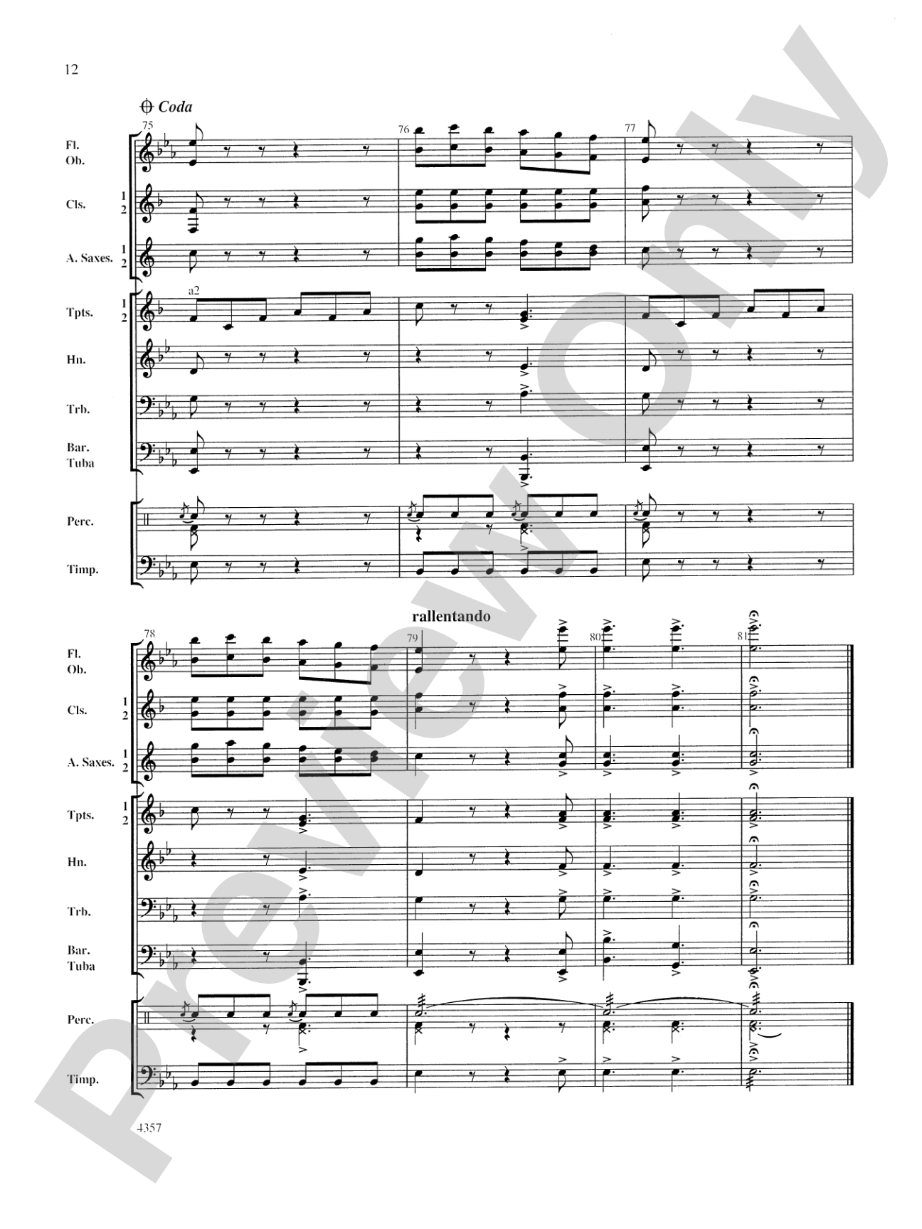 Light Cavalry Overture: Concert Band Conductor Score & Parts