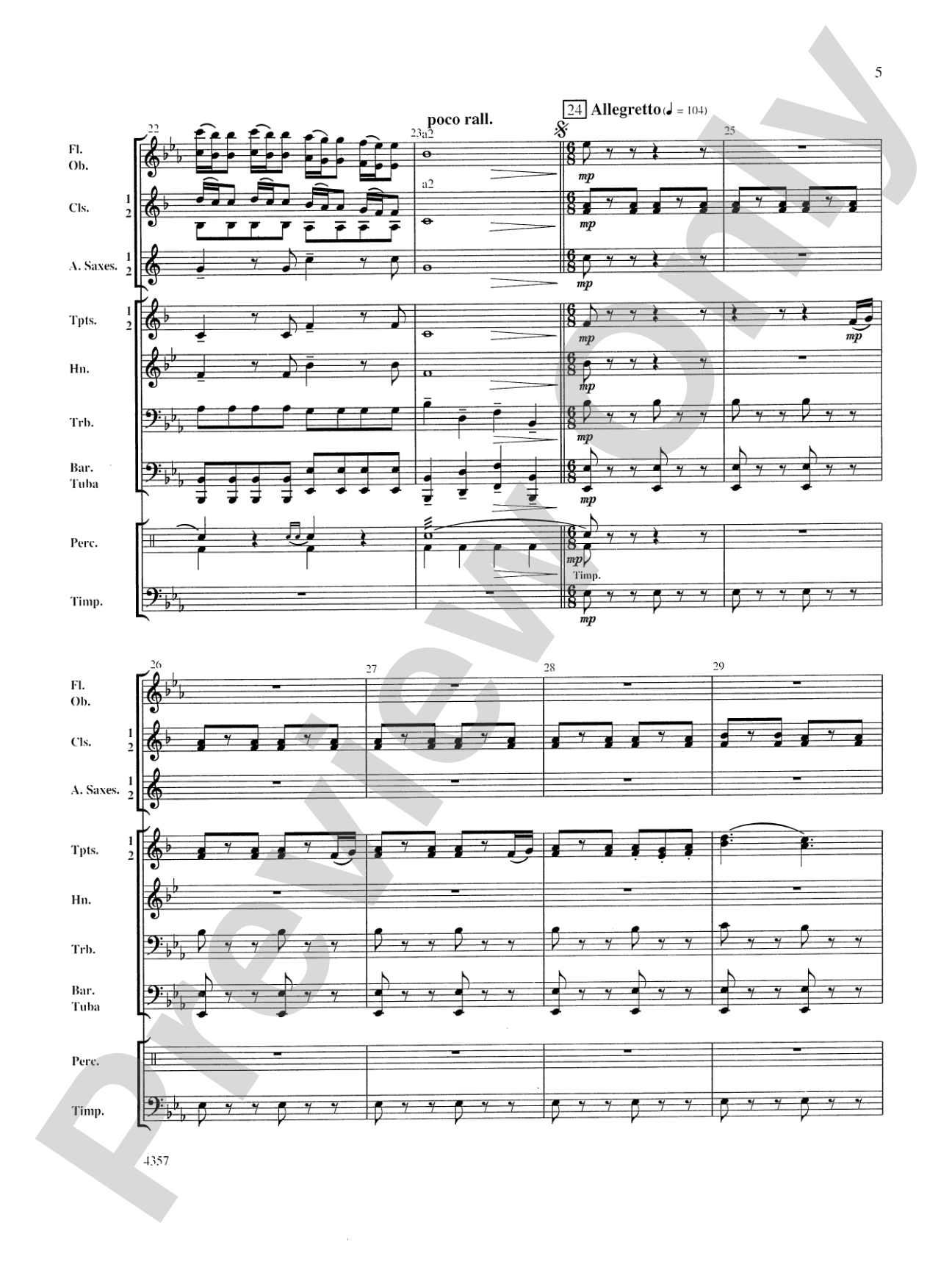 Light Cavalry Overture: Concert Band Conductor Score & Parts