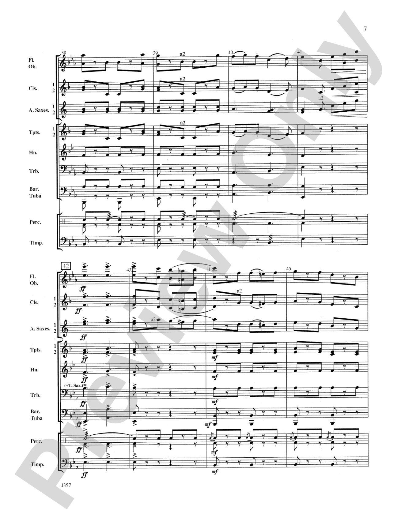 Light Cavalry Overture: Concert Band Conductor Score & Parts