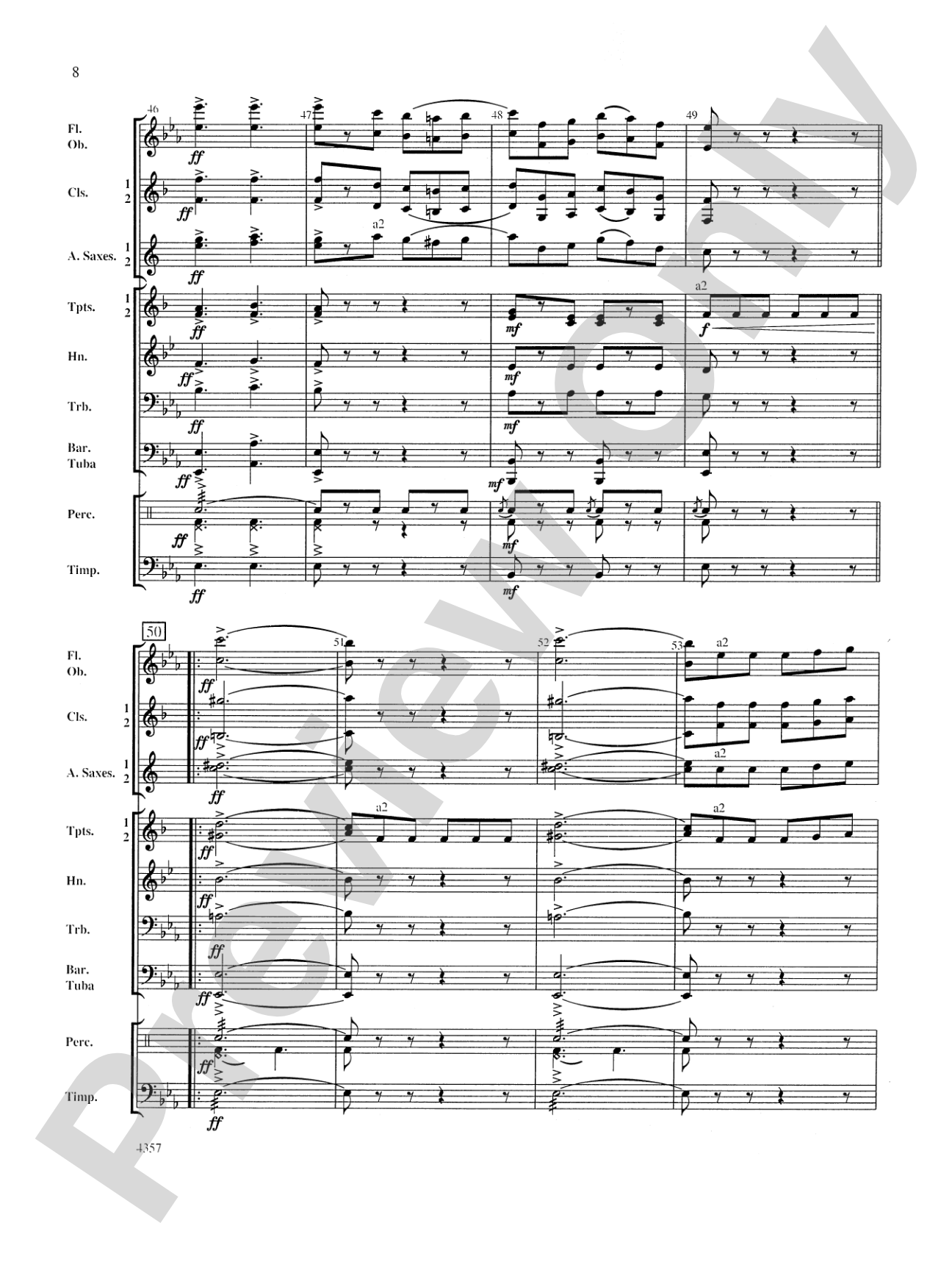Light Cavalry Overture: Concert Band Conductor Score & Parts