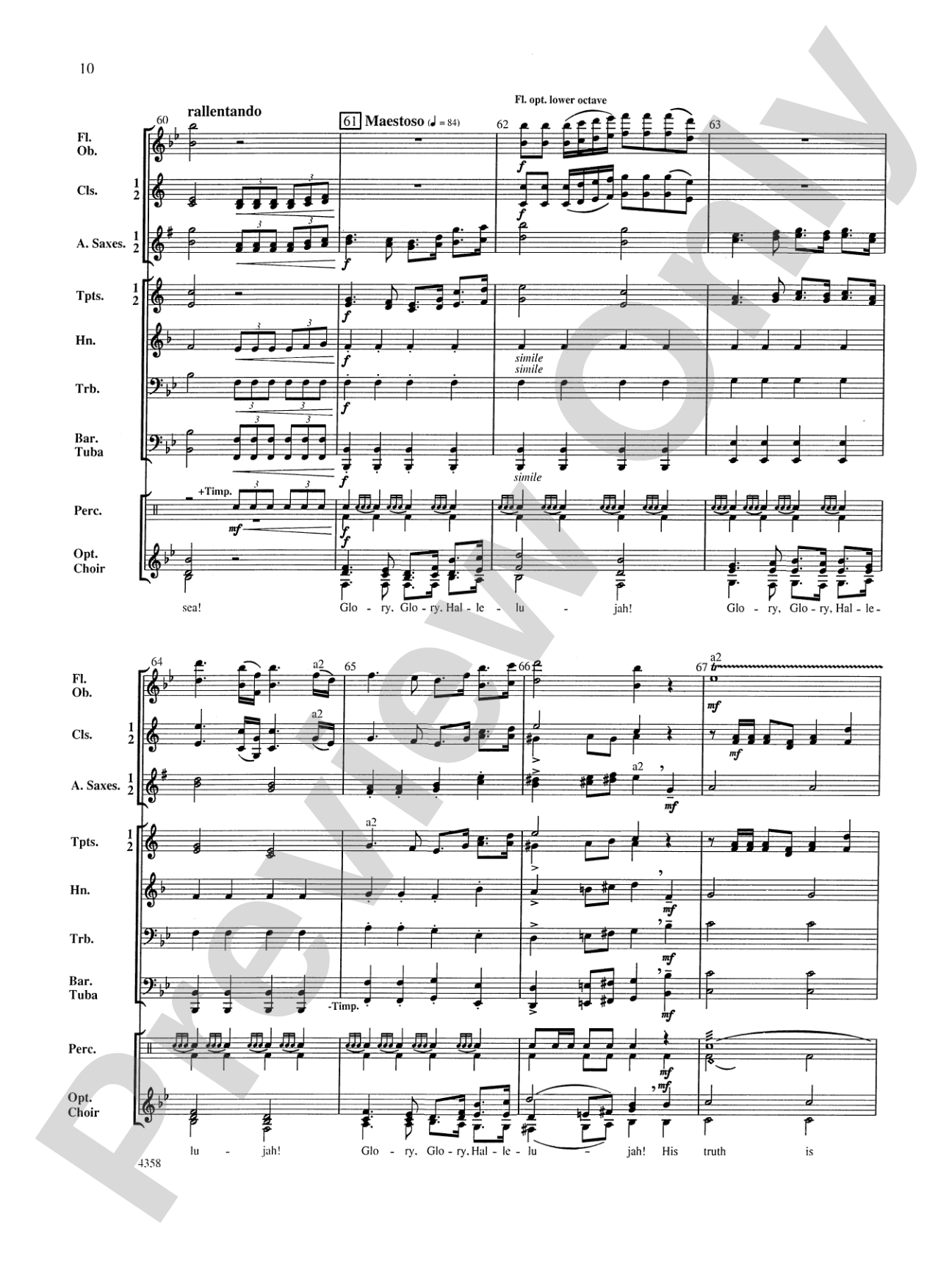 A Patriotic Festival: Concert Band Conductor Score & Parts
