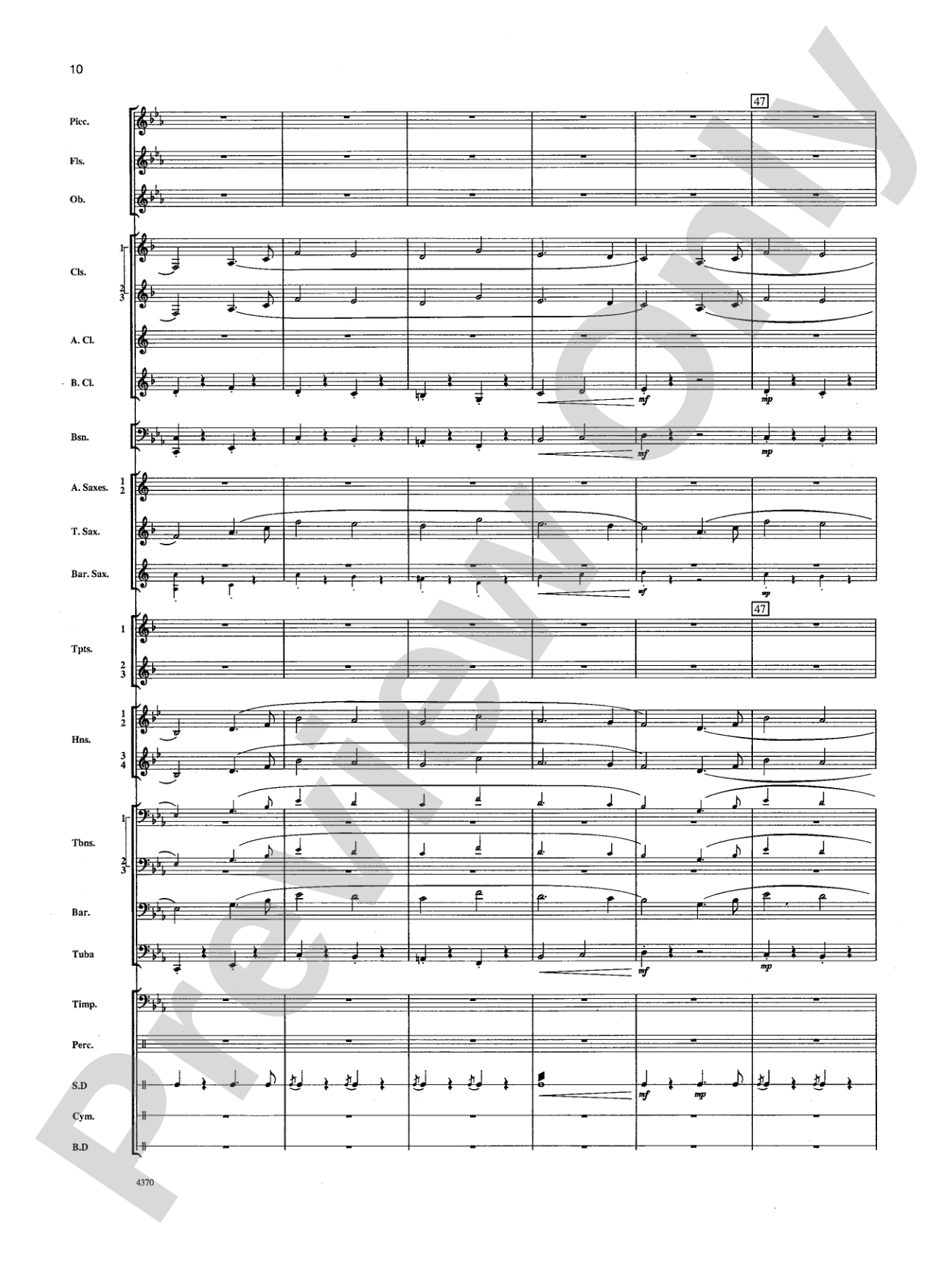 Ballymore Down: Concert Band Conductor Score & Parts