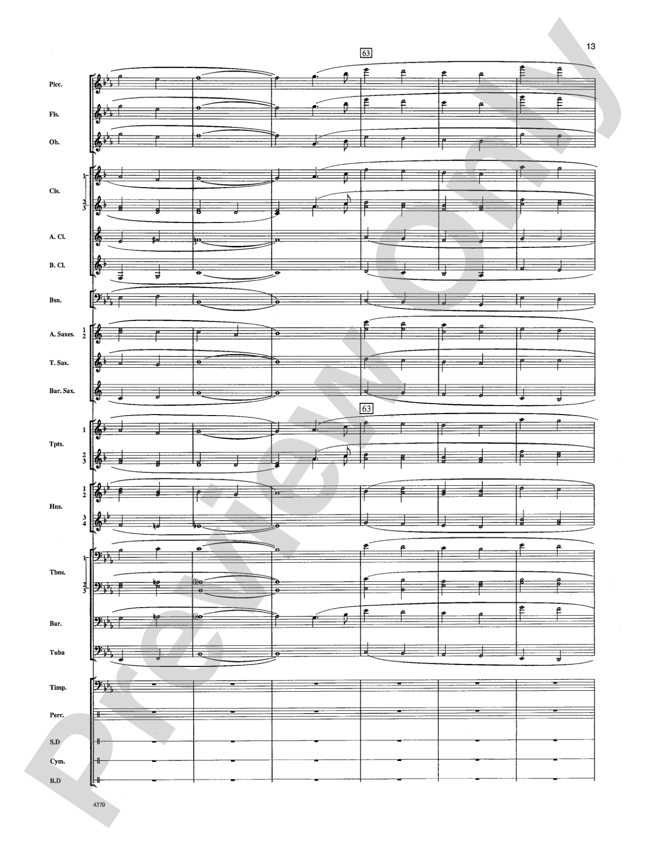 Ballymore Down: Concert Band Conductor Score & Parts