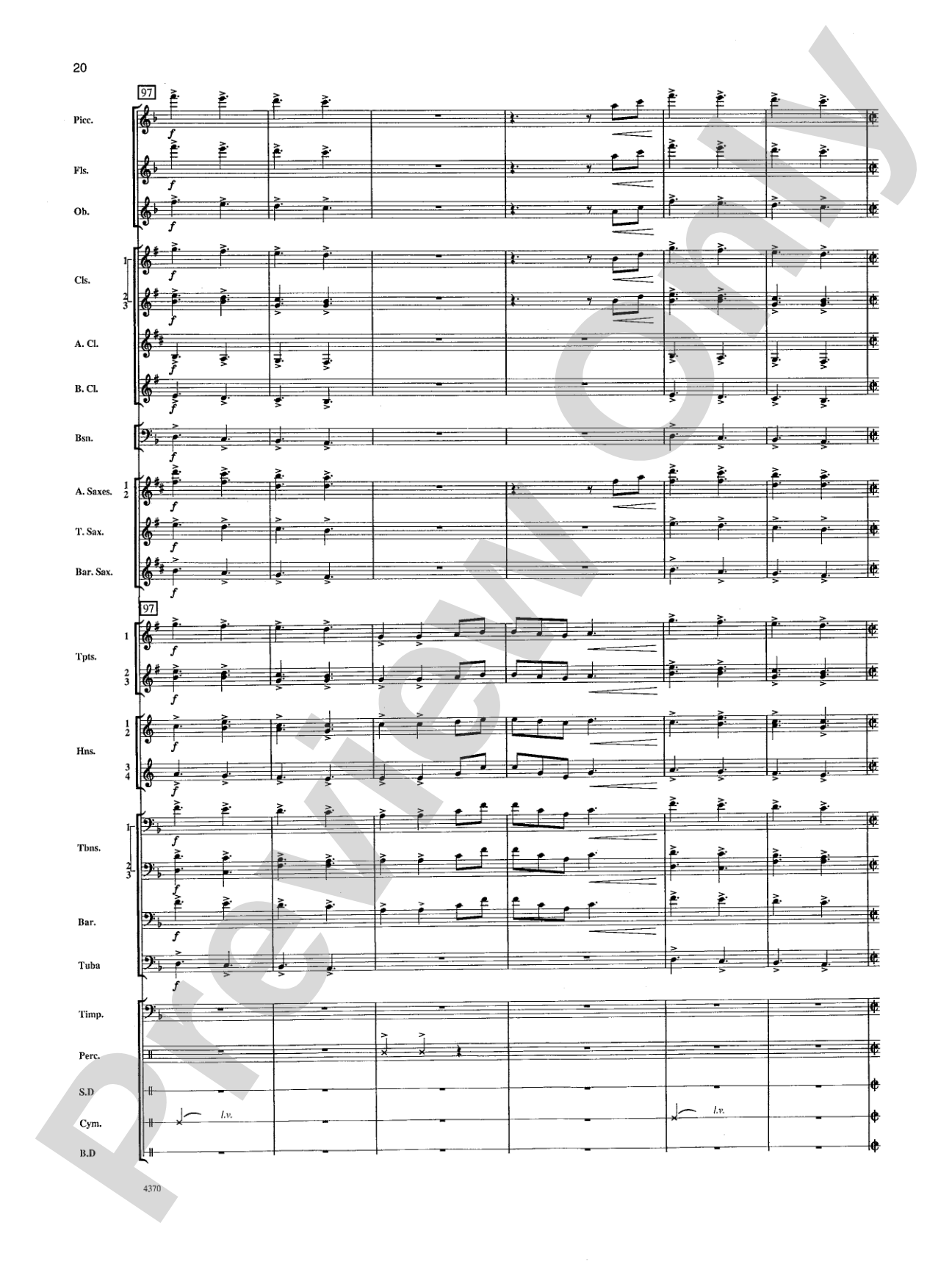 Ballymore Down: Concert Band Conductor Score & Parts
