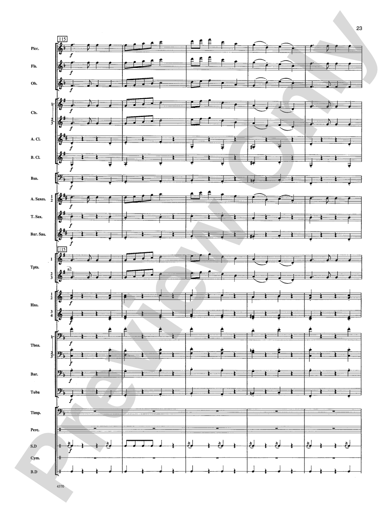 Ballymore Down: Concert Band Conductor Score & Parts