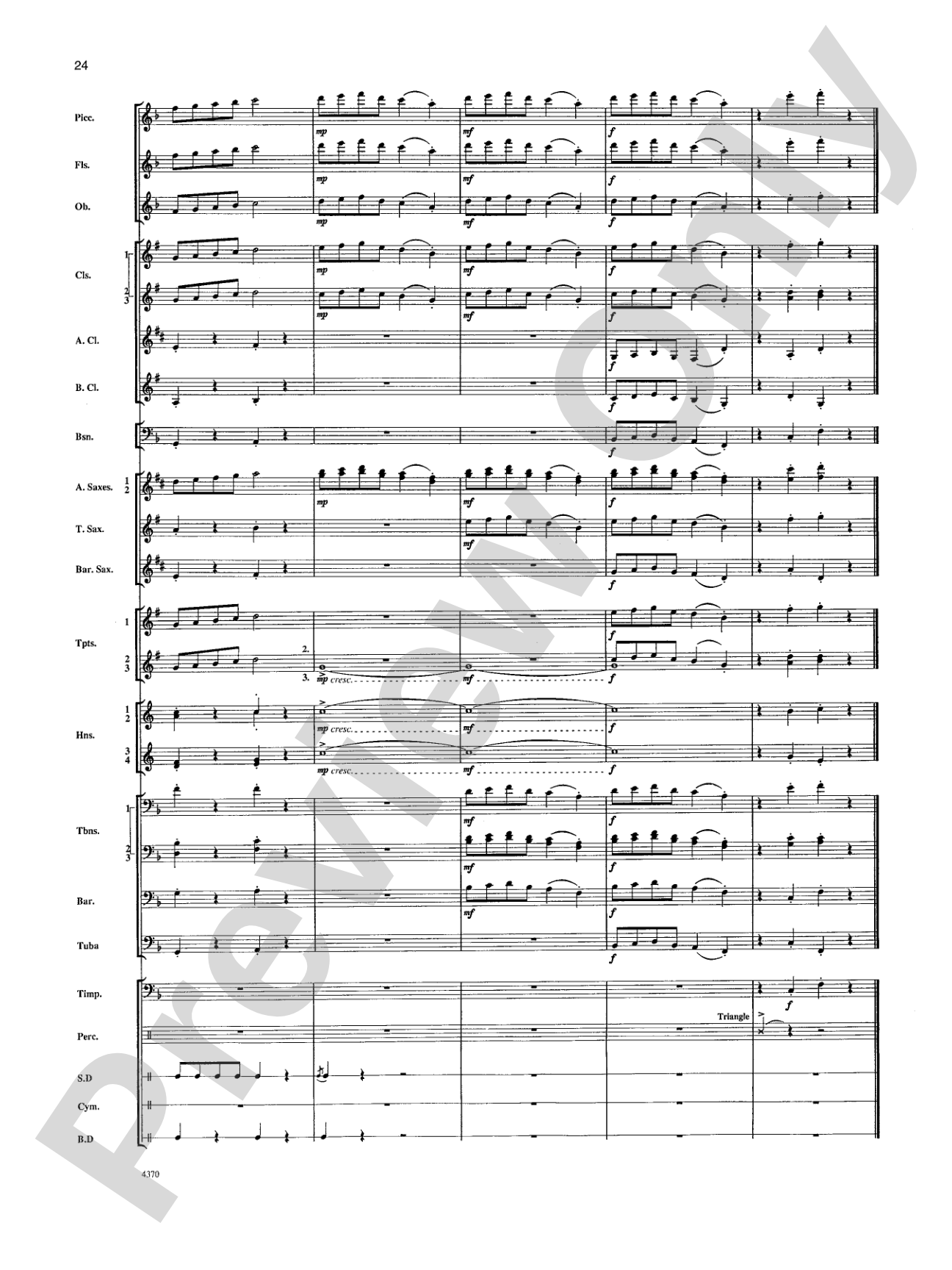 Ballymore Down: Concert Band Conductor Score & Parts