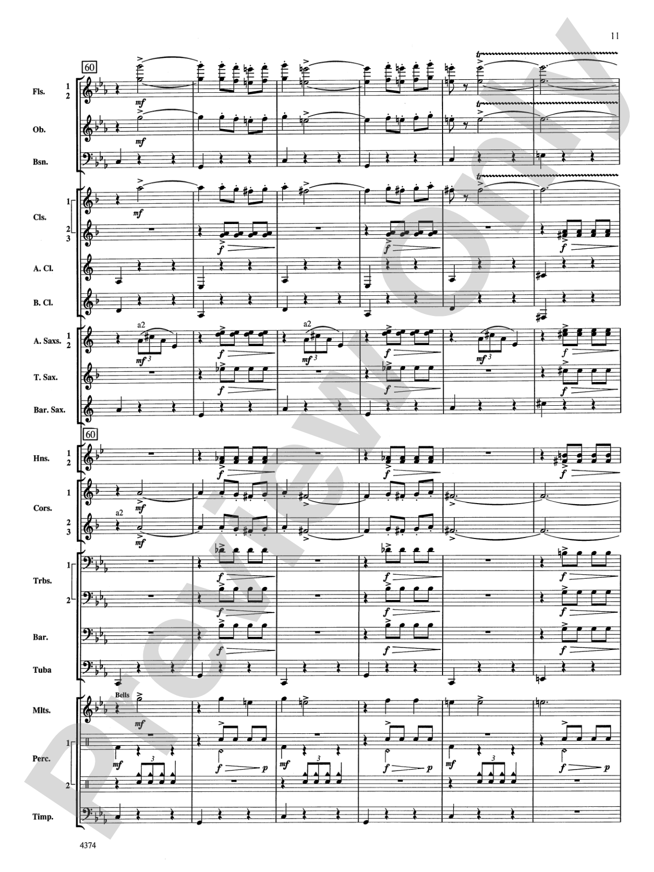 Capriccio Espagnol: Concert Band Conductor Score & Parts