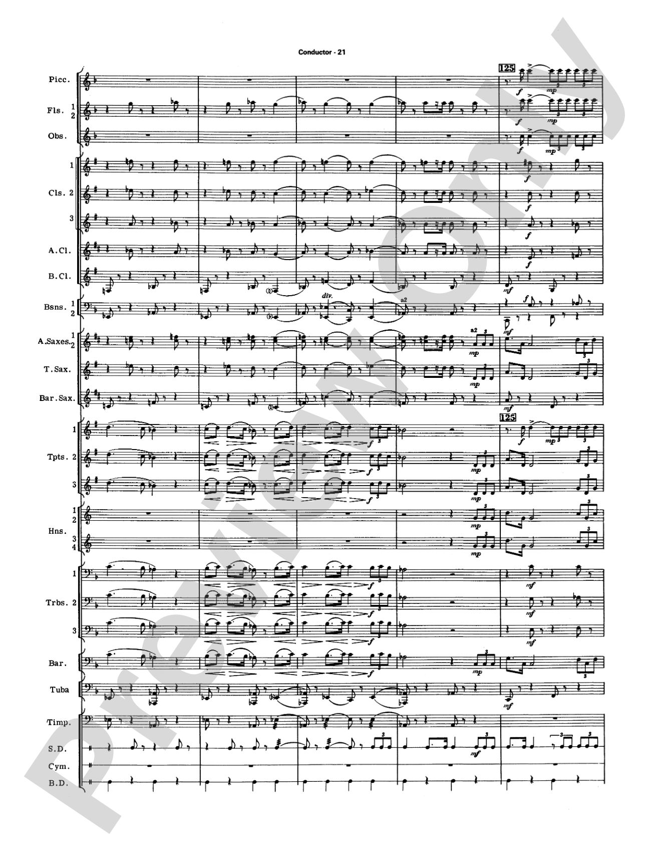 Commencement Suite (featuring a Fanfare, Processional, The National Anthem and a Recessional): Concert Band Conductor Score & Parts