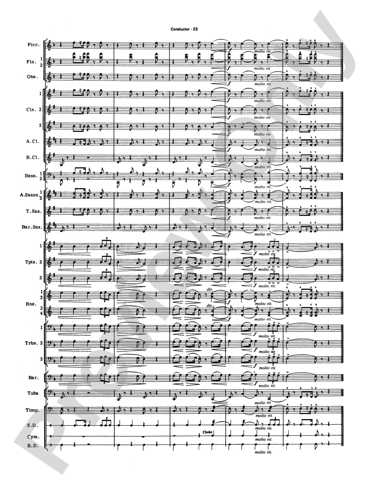 Commencement Suite (featuring a Fanfare, Processional, The National Anthem and a Recessional): Concert Band Conductor Score & Parts