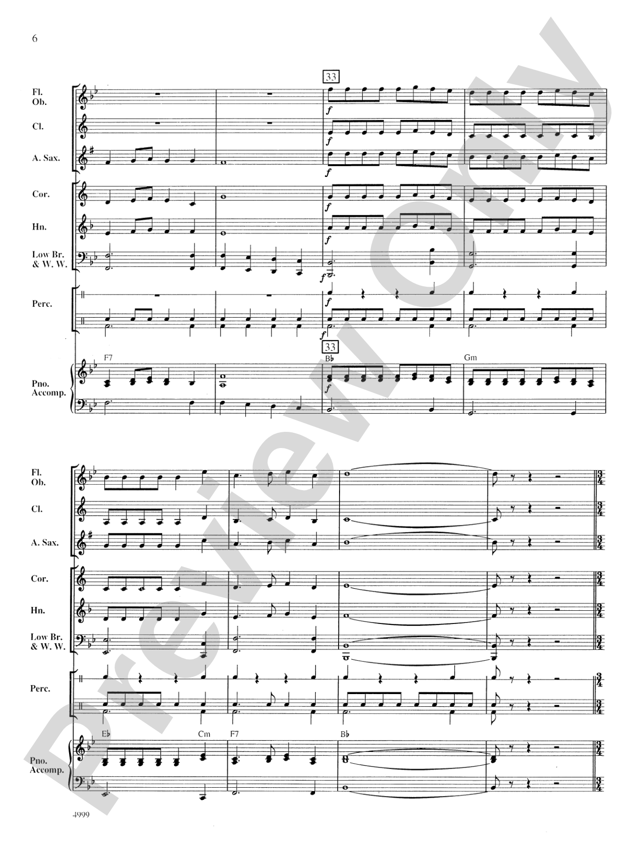 Crater Lake Overture: Concert Band Conductor Score & Parts