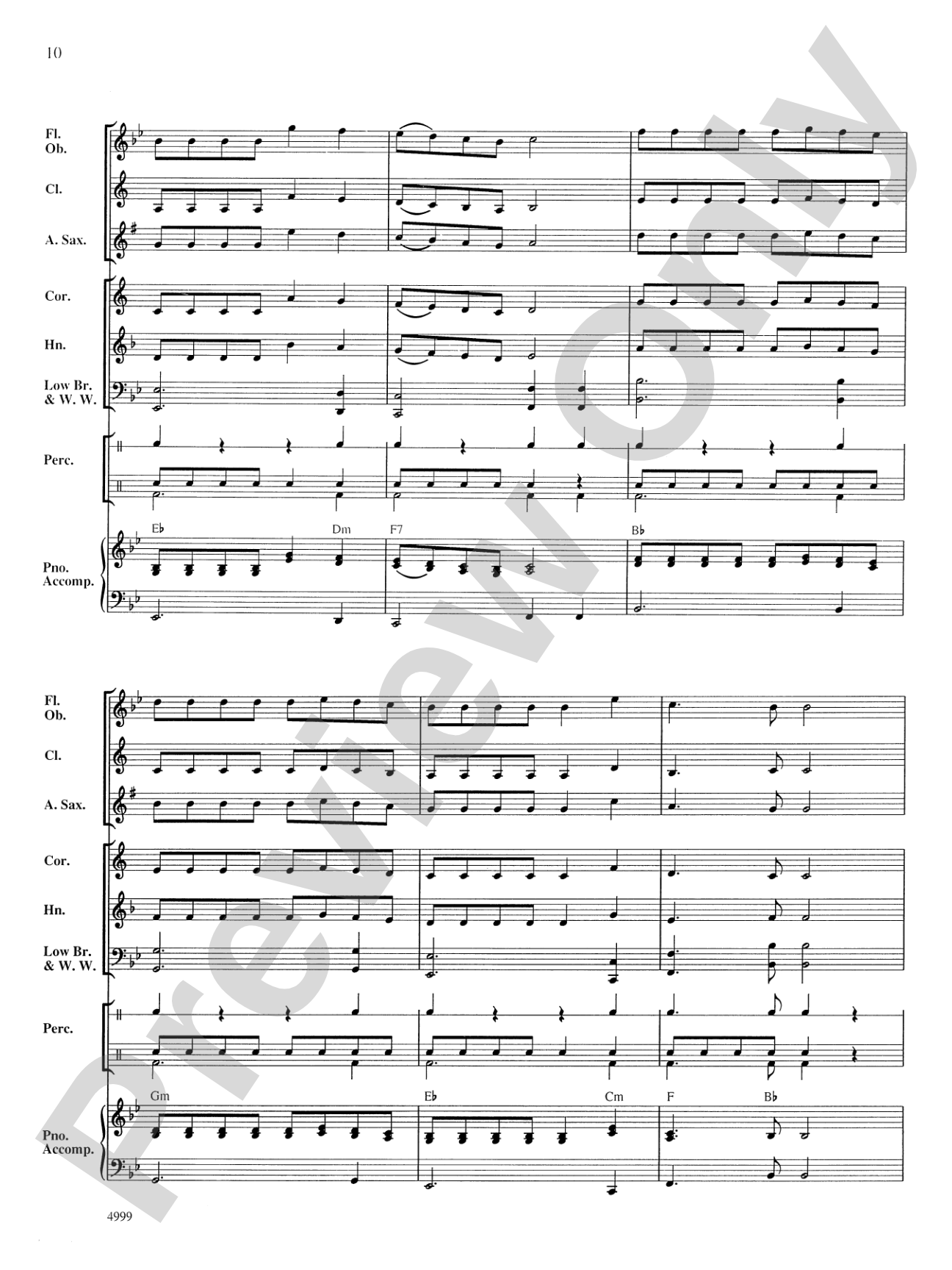 Crater Lake Overture: Concert Band Conductor Score & Parts