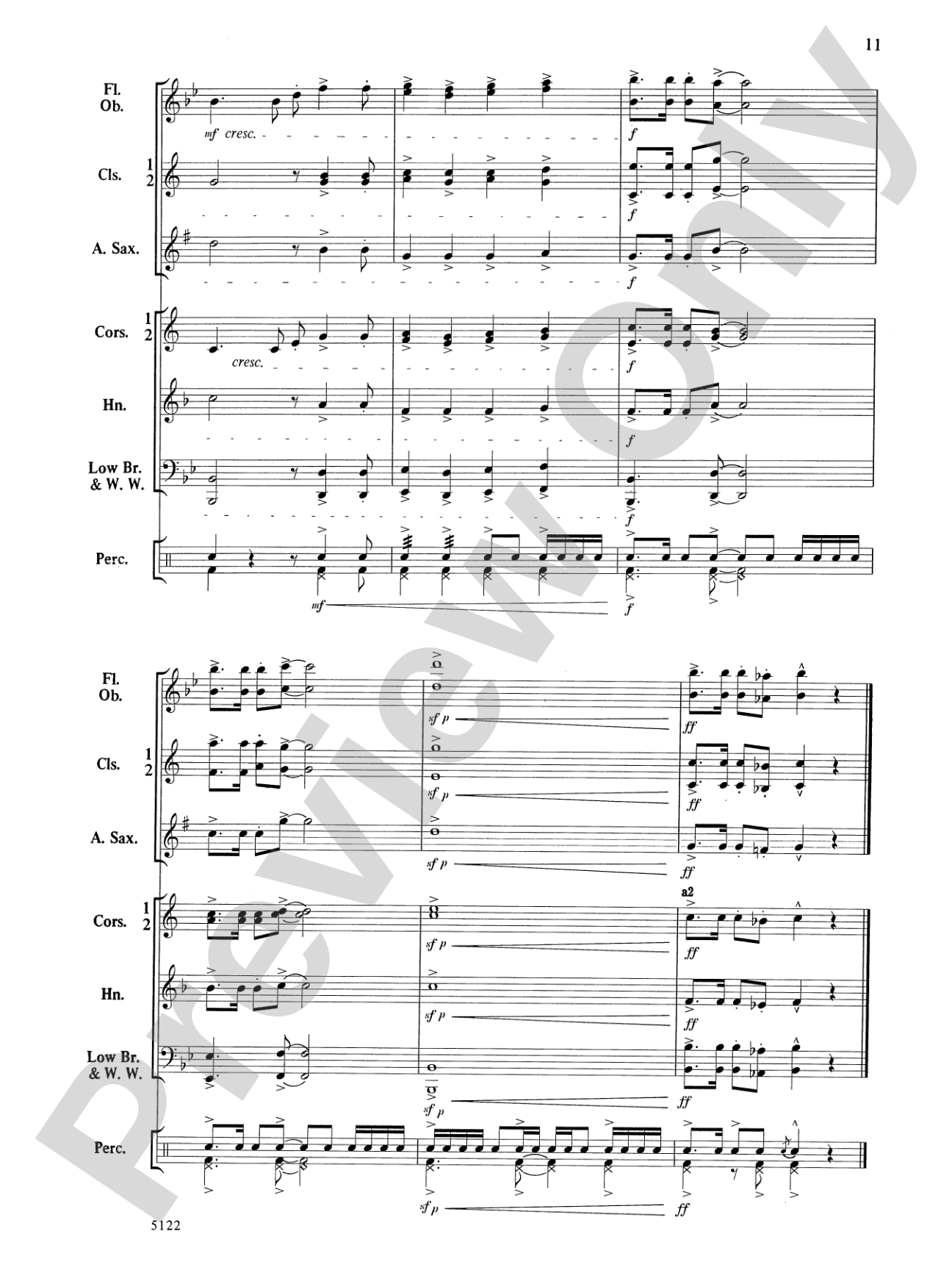 Cimarron Overture: Concert Band Conductor Score & Parts