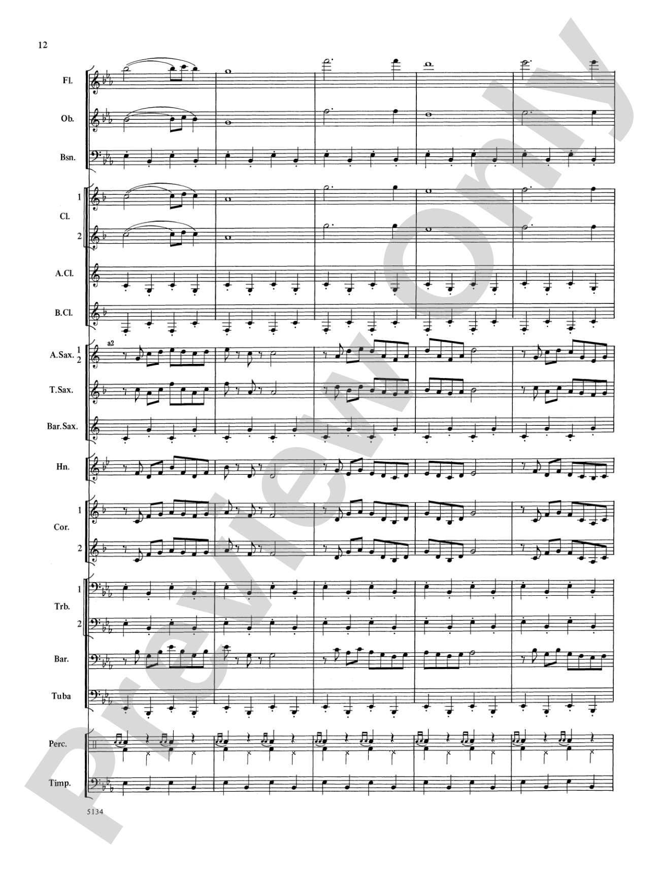 Santa at the Symphony: Concert Band Conductor Score & Parts