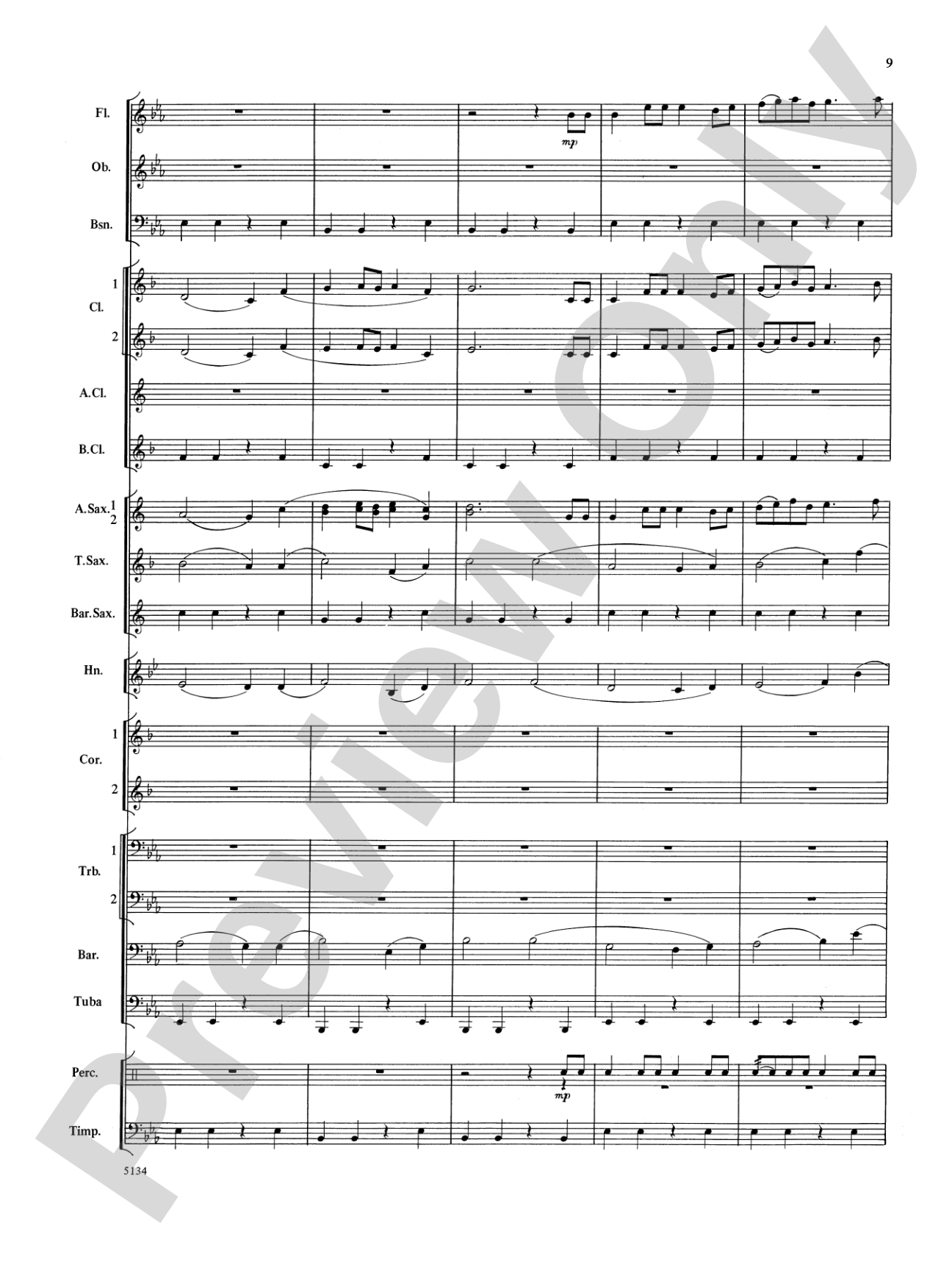 Santa at the Symphony: Concert Band Conductor Score & Parts