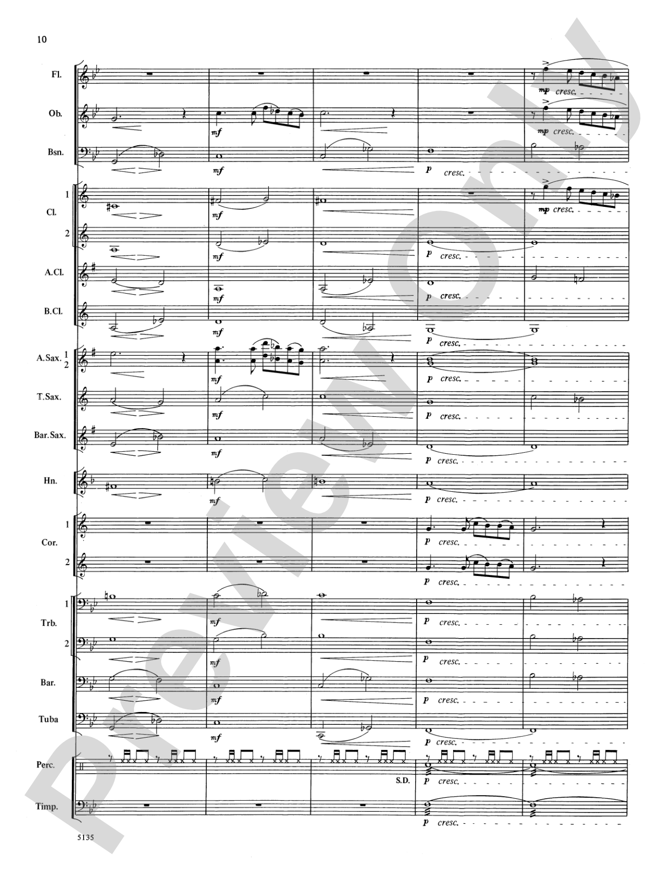 Procession of the Sardar: Concert Band Conductor Score & Parts