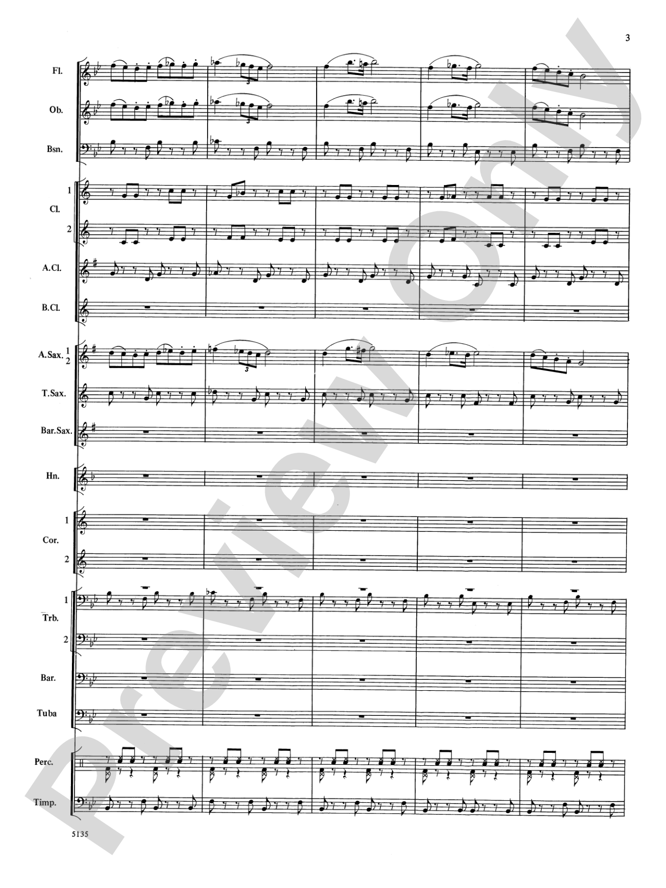 Procession of the Sardar: Concert Band Conductor Score & Parts