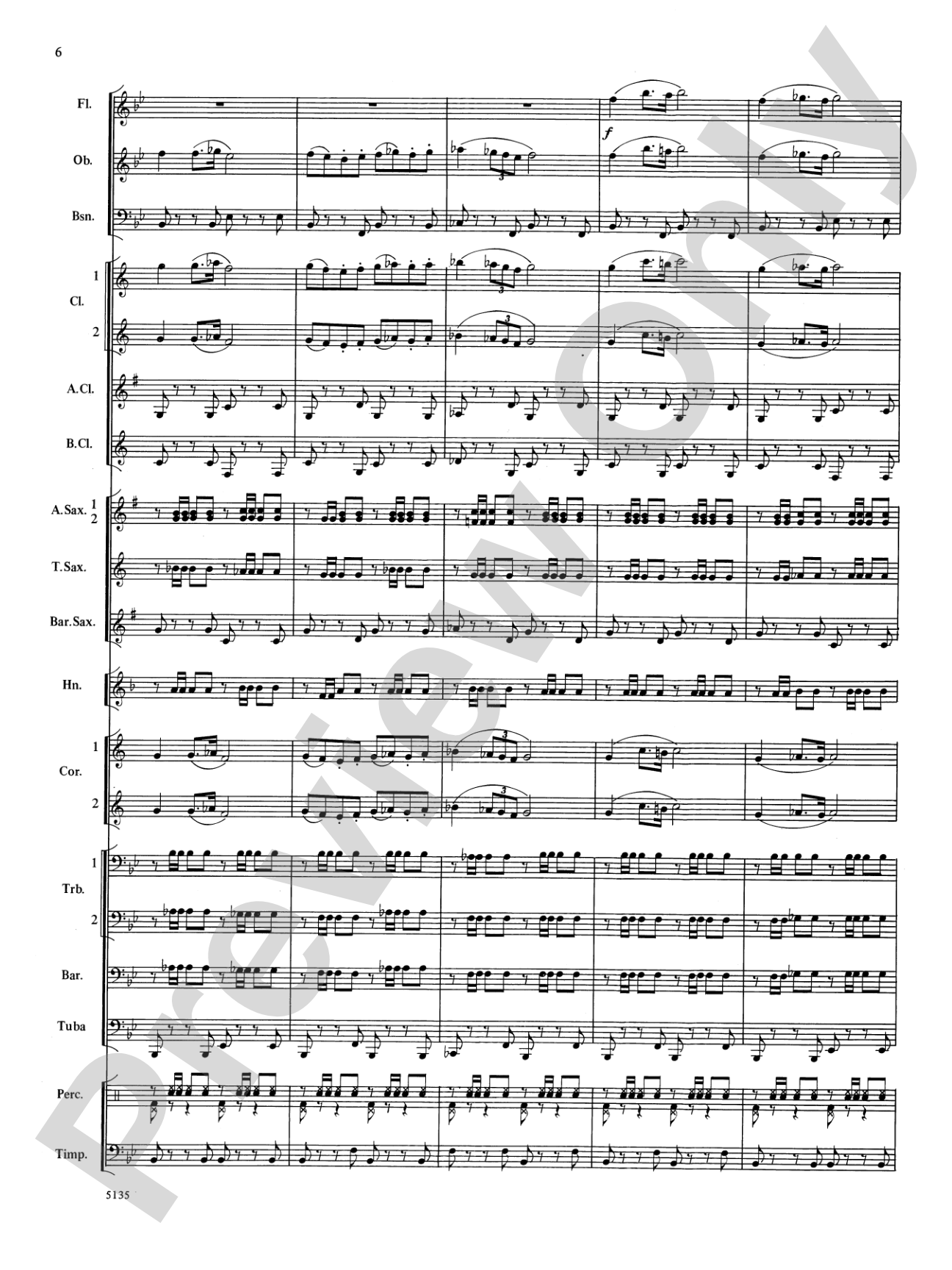 Procession of the Sardar: Concert Band Conductor Score & Parts