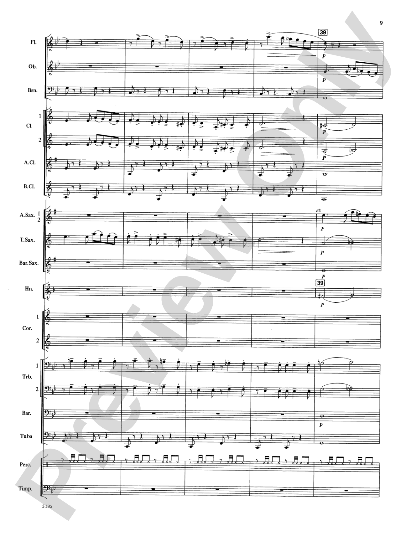 Procession of the Sardar: Concert Band Conductor Score & Parts