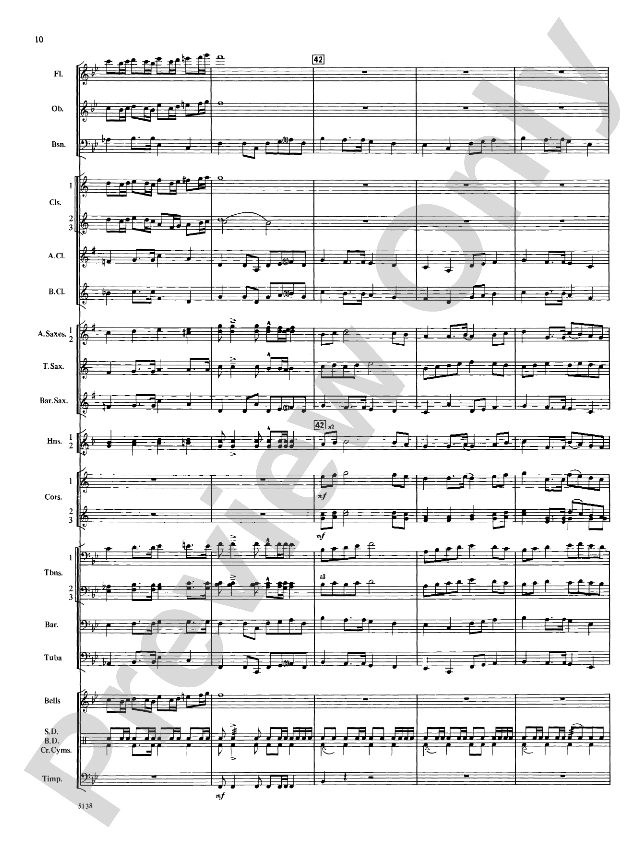 Heritage March: Concert Band Conductor Score & Parts
