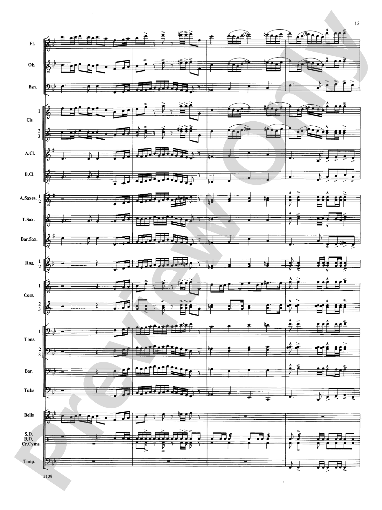 Heritage March: Concert Band Conductor Score & Parts