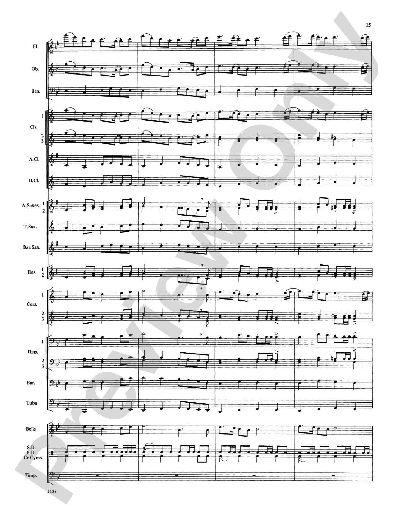 Heritage March: Concert Band Conductor Score & Parts