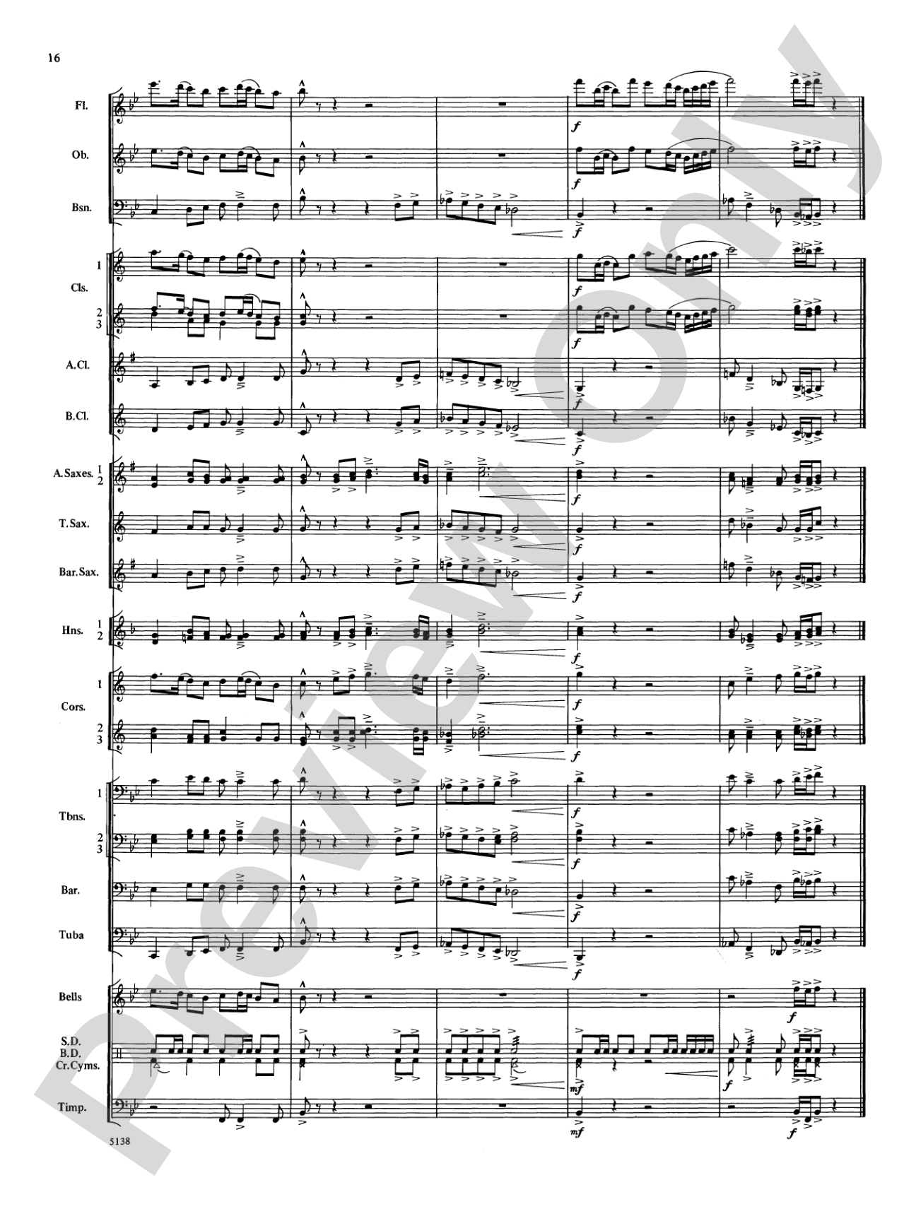 Heritage March: Concert Band Conductor Score & Parts