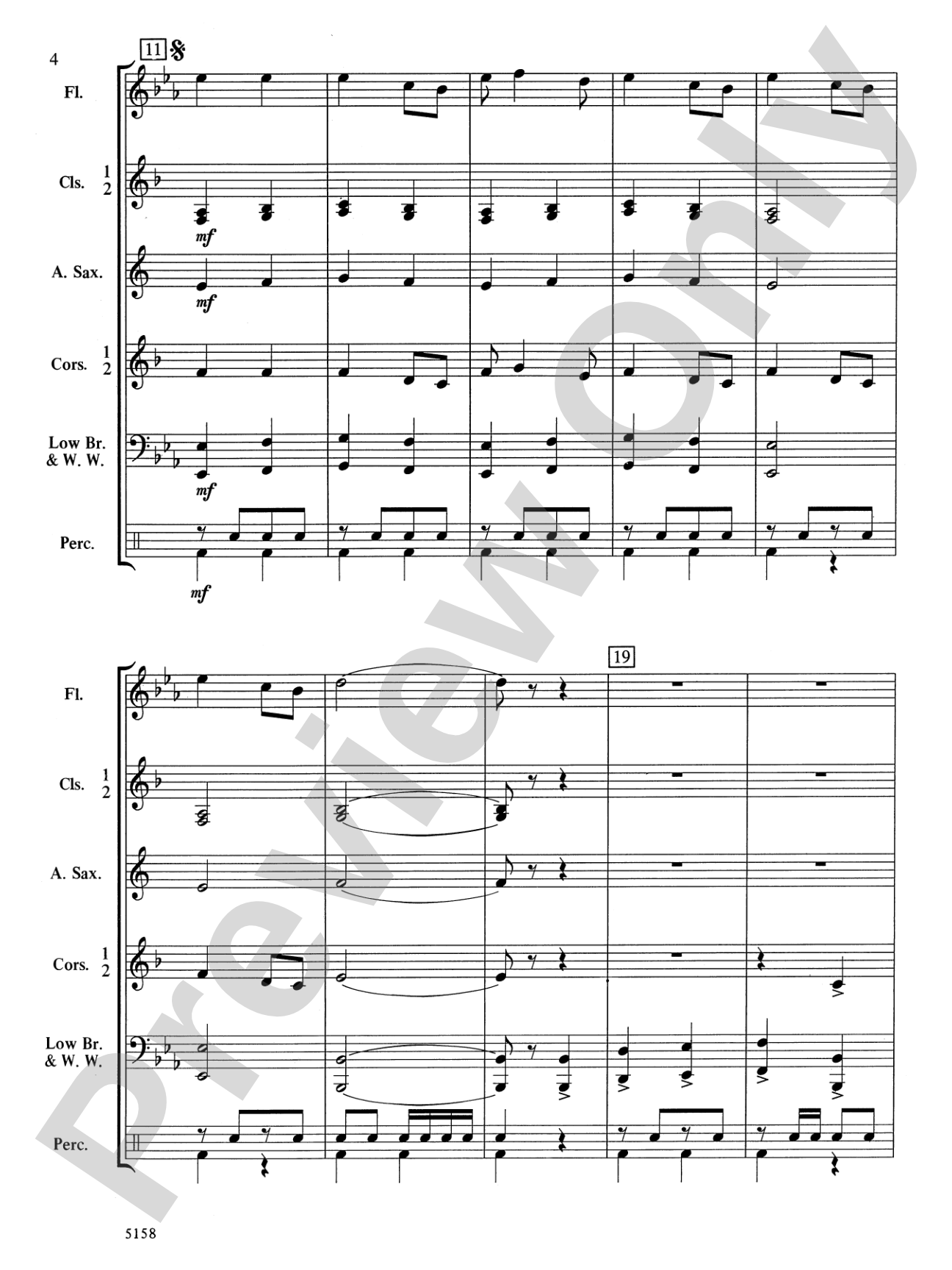 The Grand Old Flag: Concert Band Conductor Score & Parts