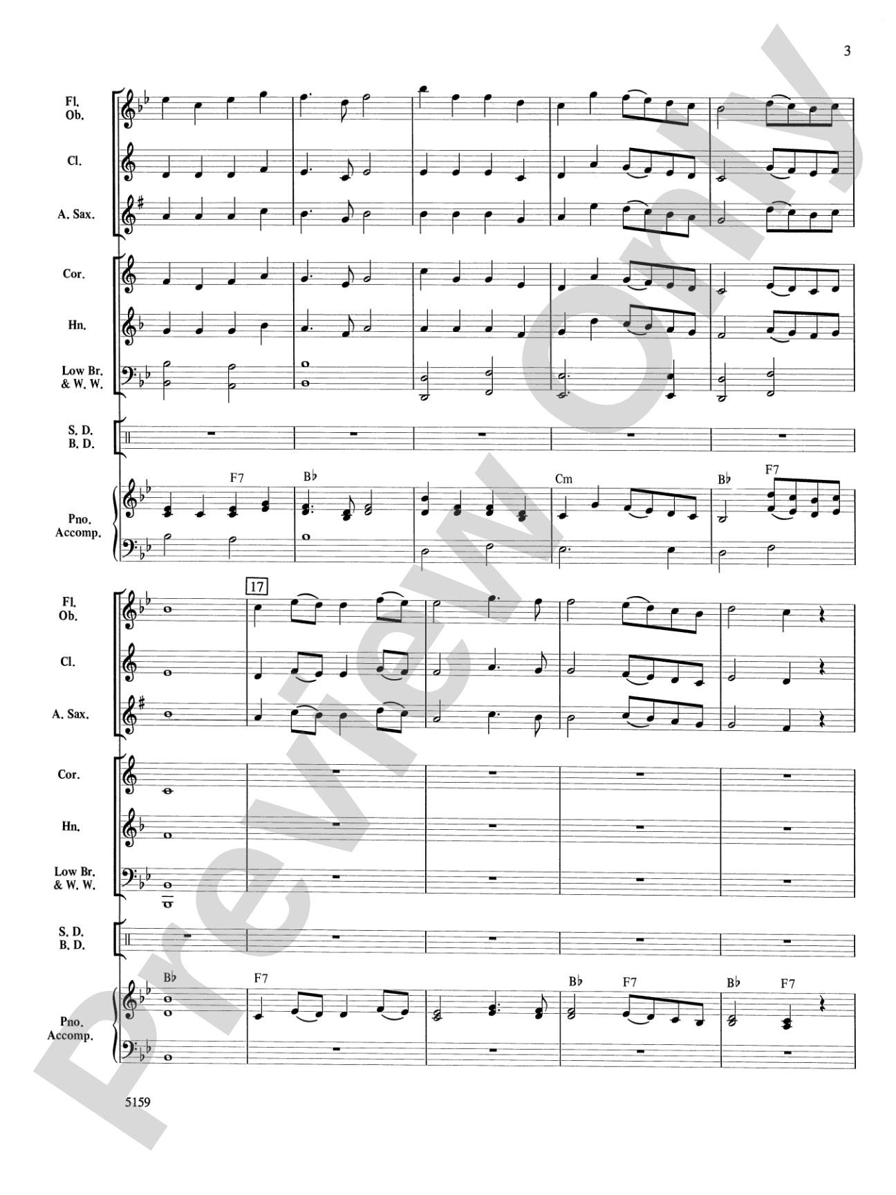 Mozart Serenade and Dance: Concert Band Conductor Score & Parts