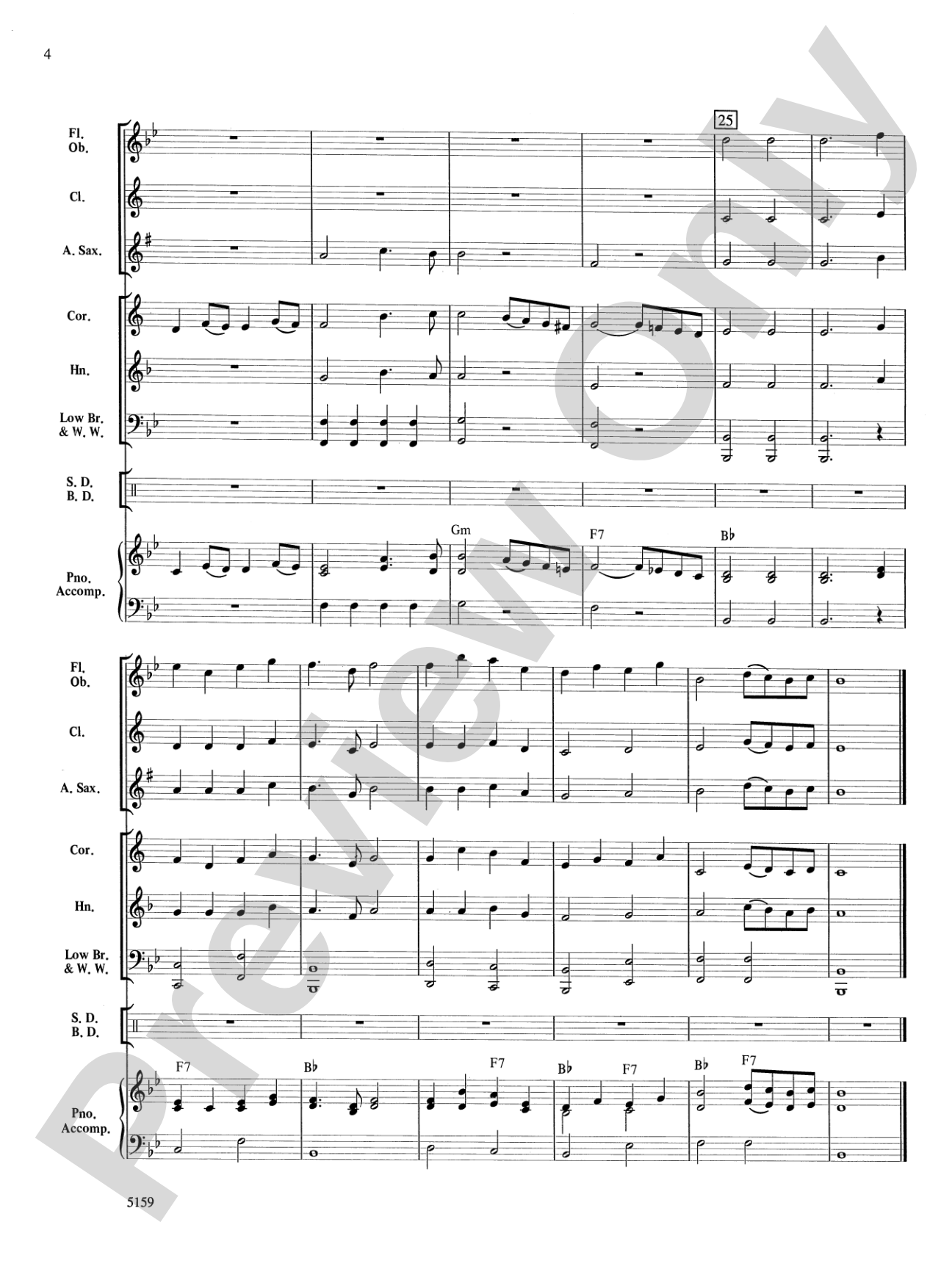 Mozart Serenade and Dance: Concert Band Conductor Score & Parts