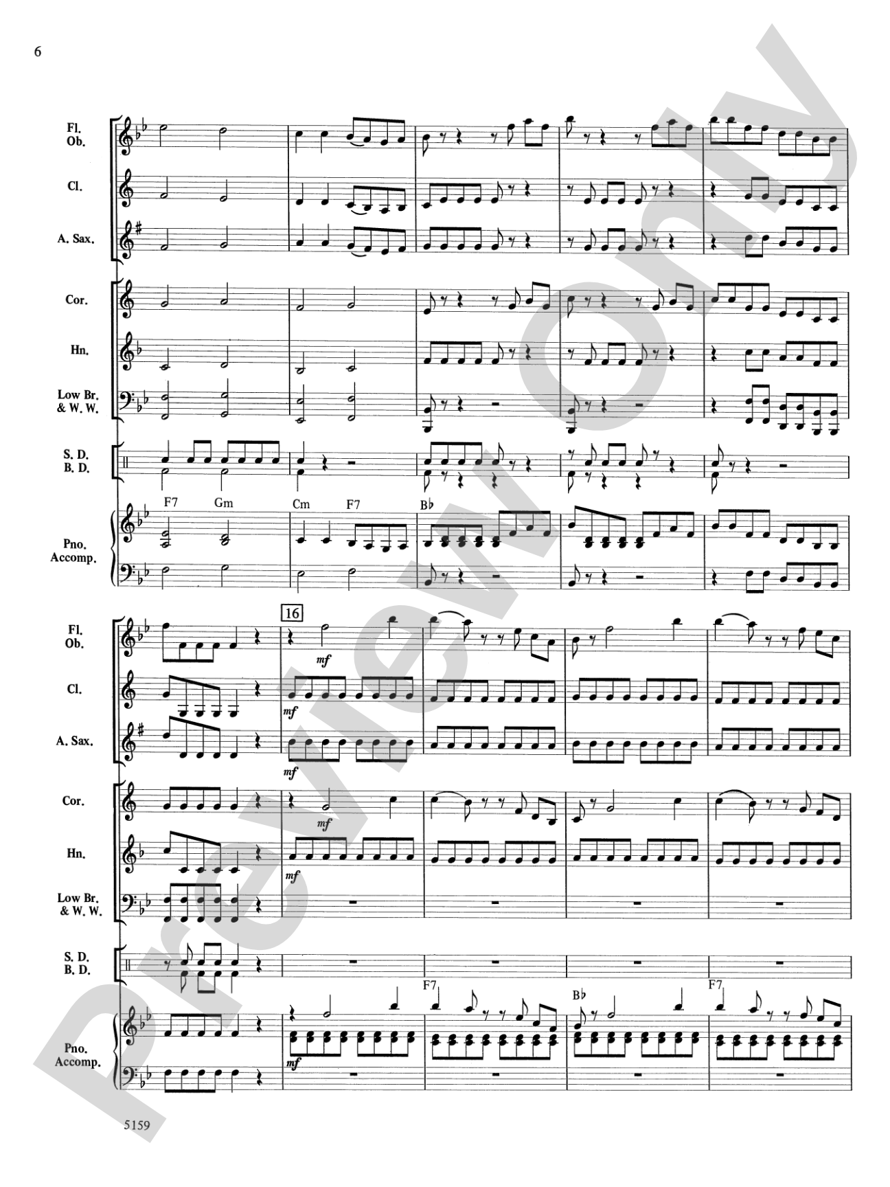 Mozart Serenade and Dance: Concert Band Conductor Score & Parts