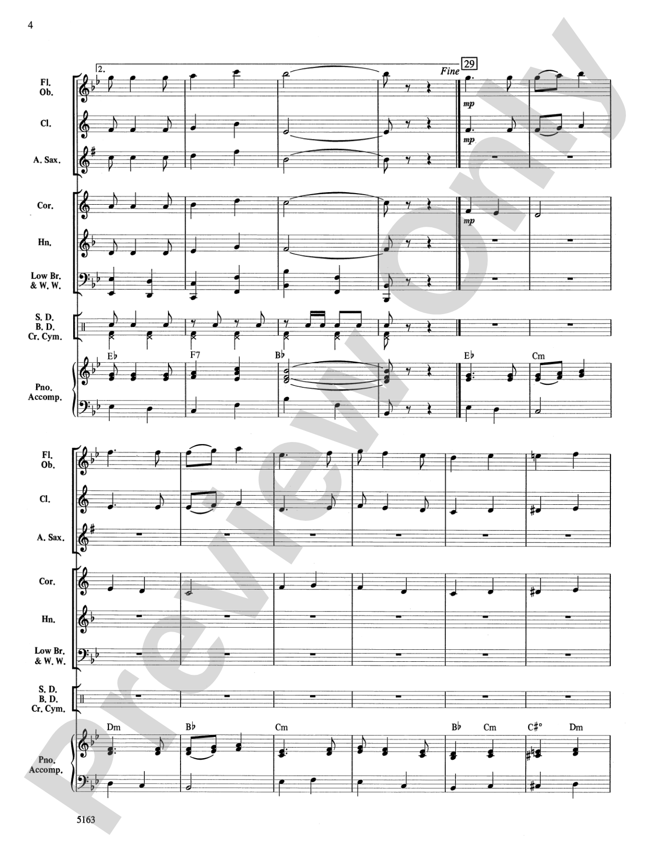 Thunder Bay March: Concert Band Conductor Score & Parts