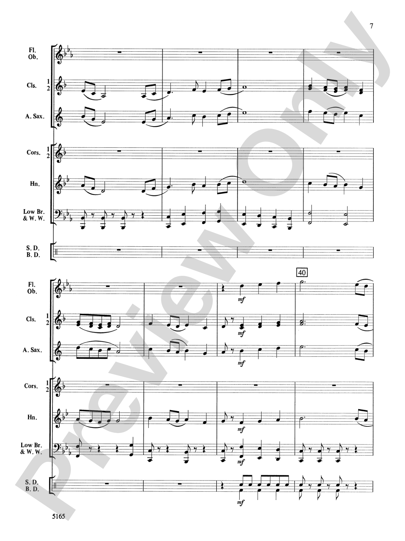 Stonegate Overture: Concert Band Conductor Score & Parts