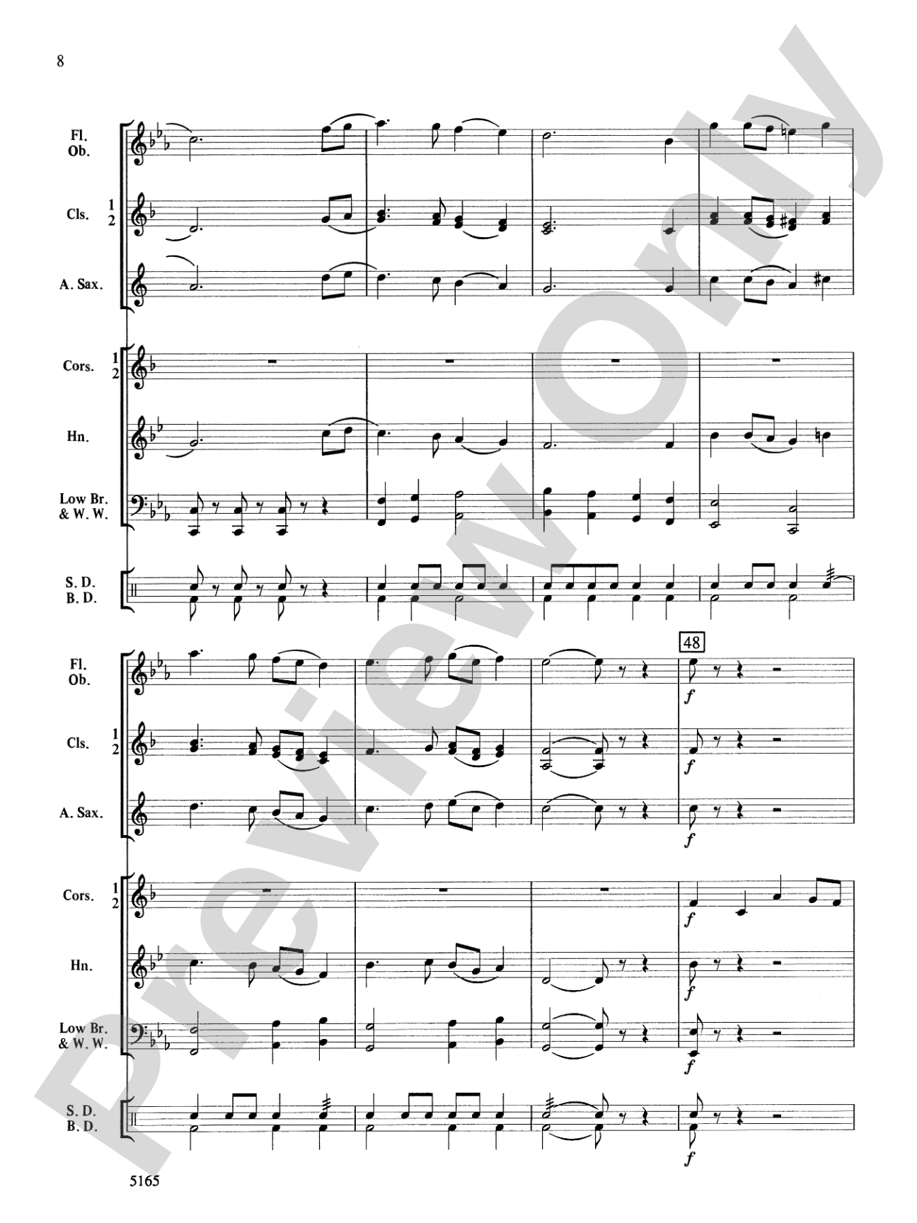 Stonegate Overture: Concert Band Conductor Score & Parts
