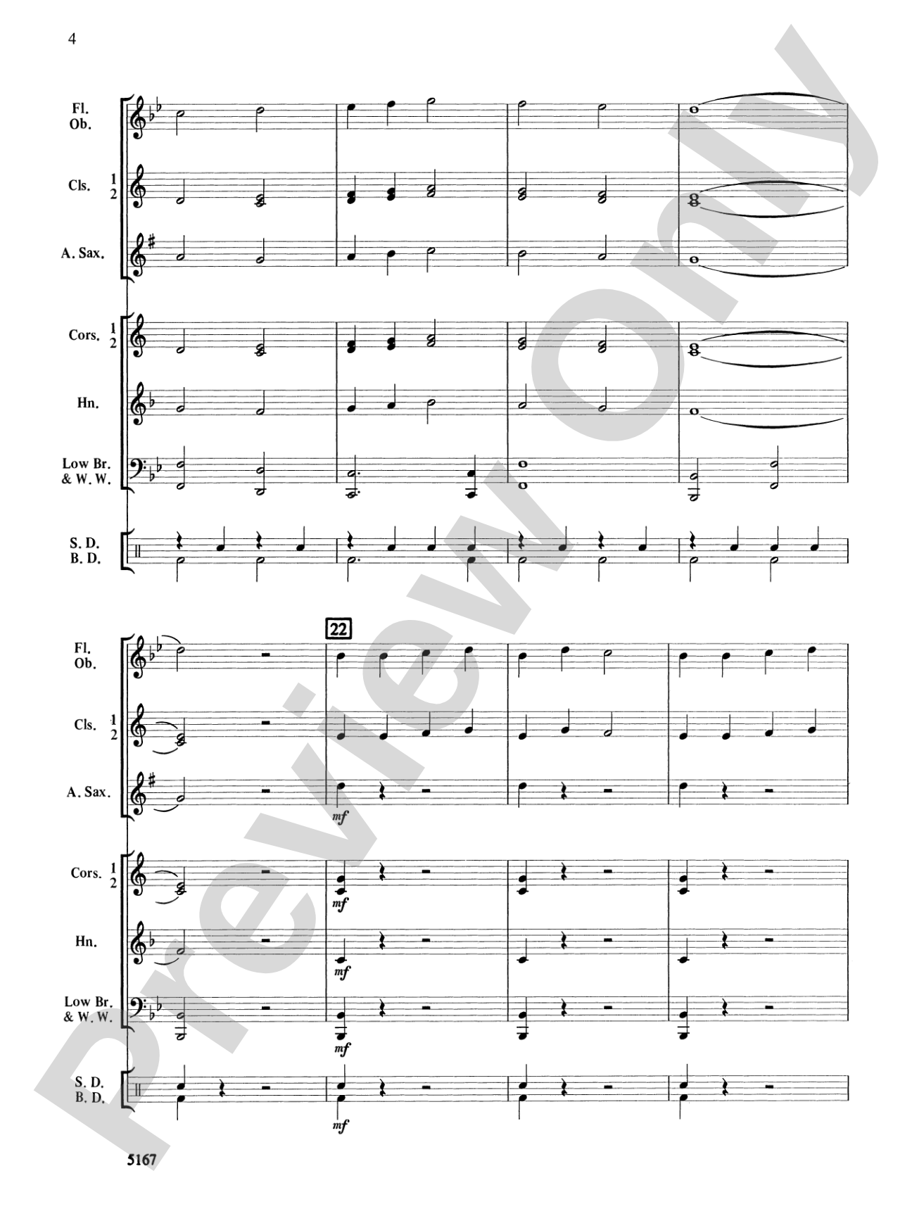 American Spirit March: Score