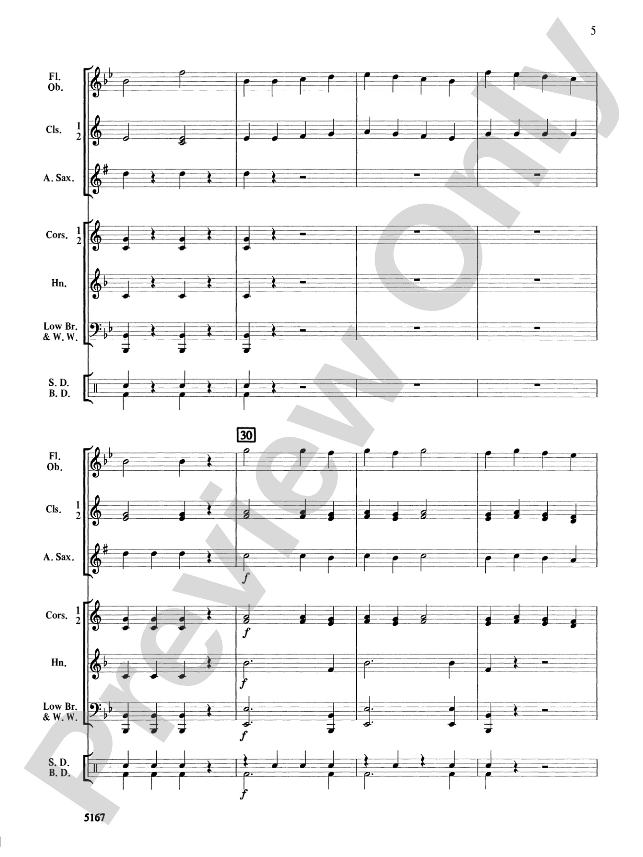 American Spirit March: Score