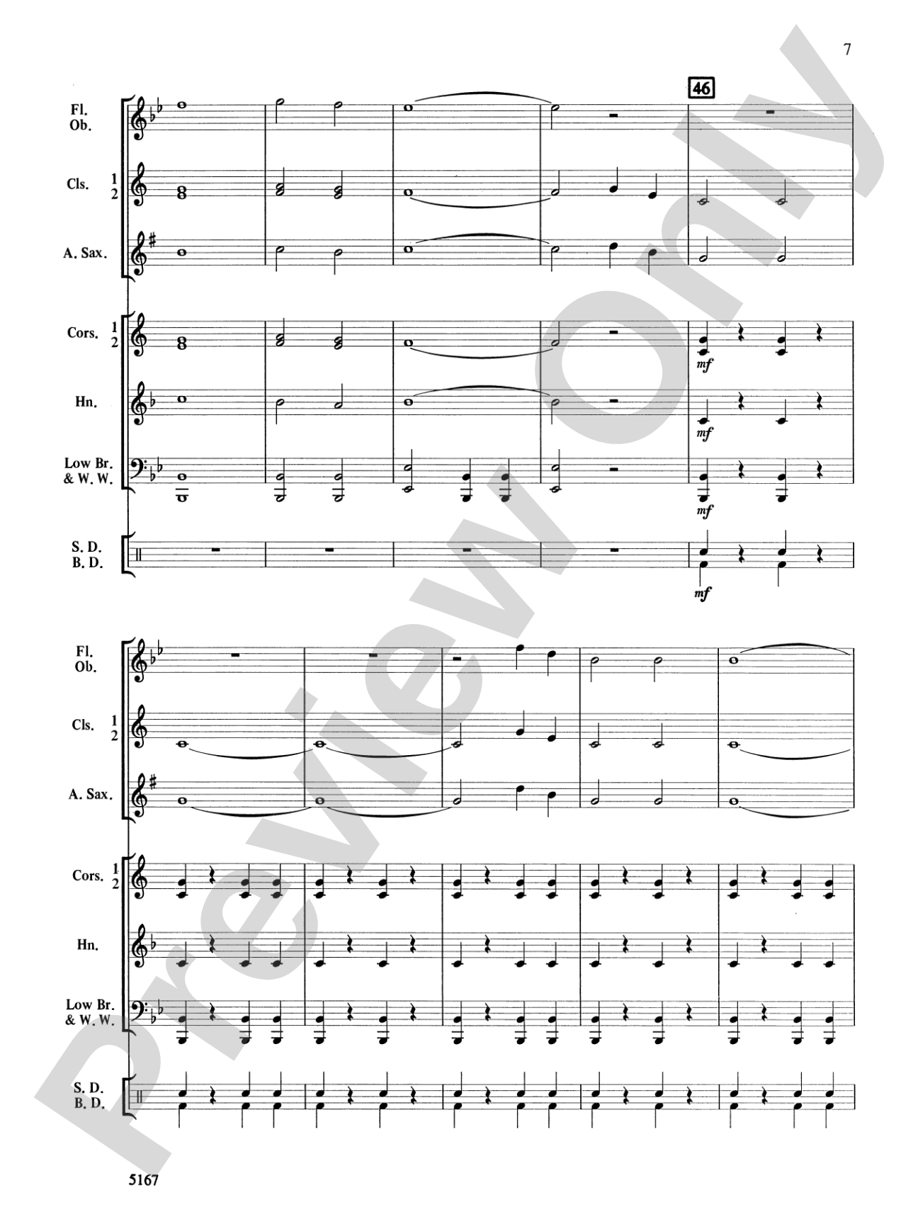 American Spirit March: Score