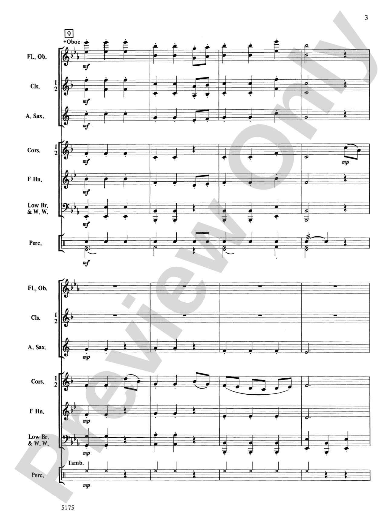 Two Classic Miniatures: Concert Band Conductor Score & Parts