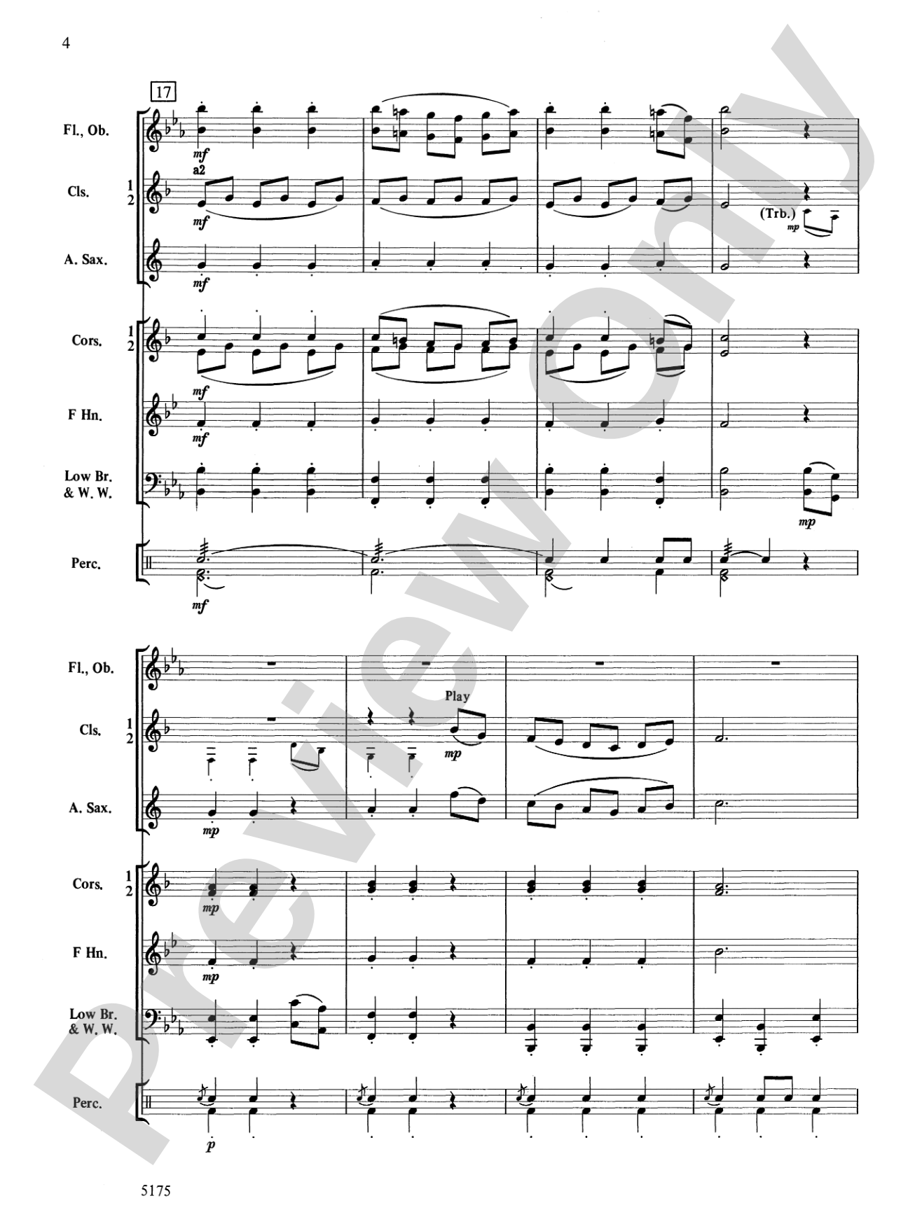 Two Classic Miniatures: Concert Band Conductor Score & Parts
