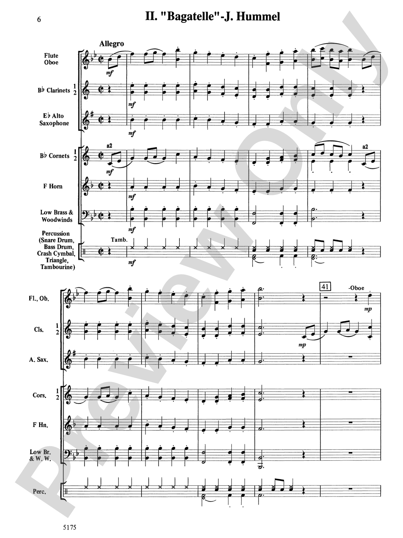 Two Classic Miniatures: Concert Band Conductor Score & Parts