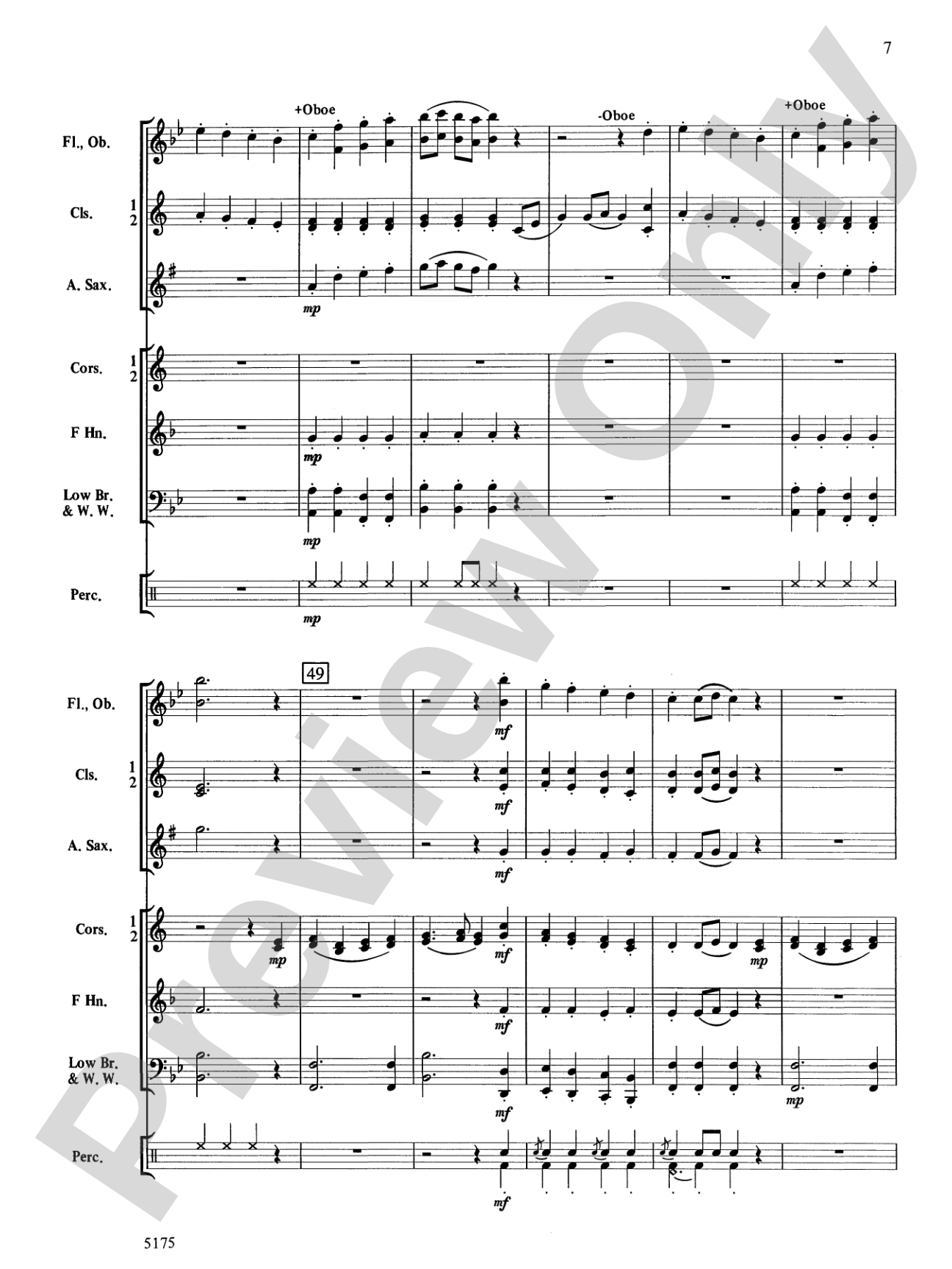 Two Classic Miniatures: Concert Band Conductor Score & Parts